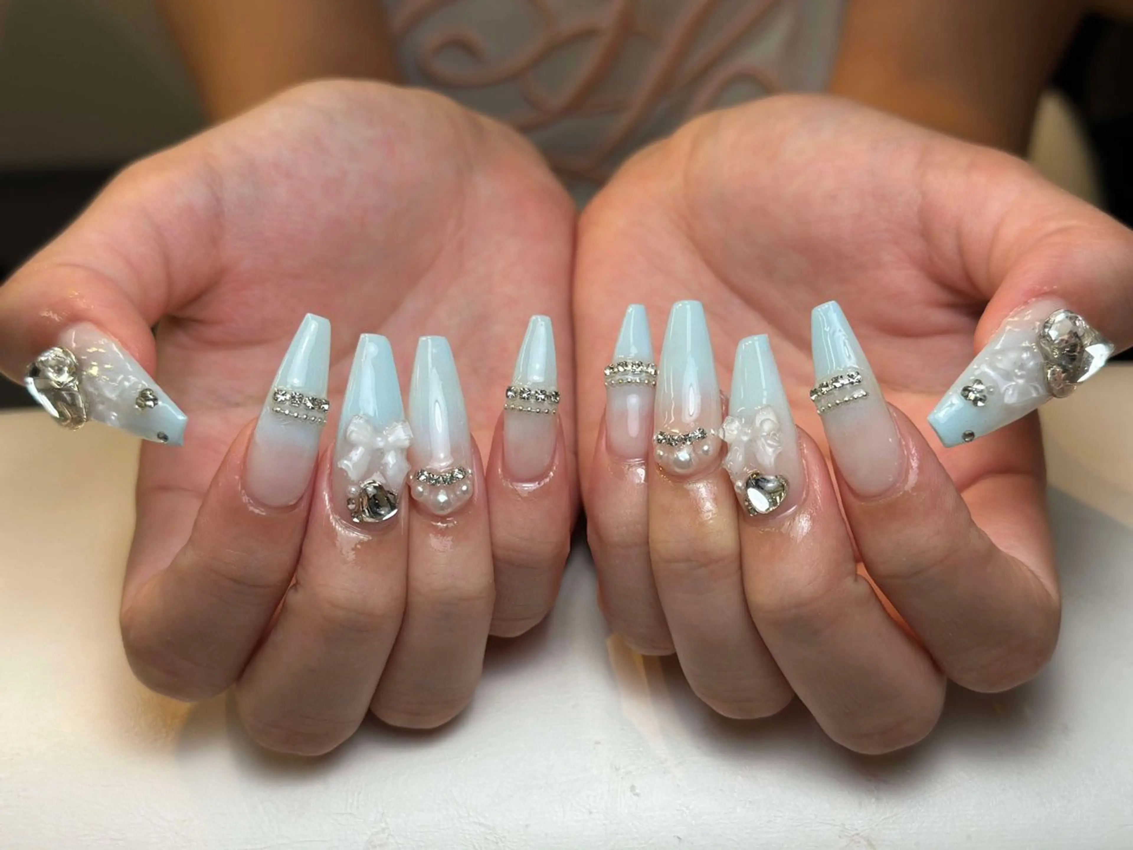 ネイル アートネイル フレンチネイル ジェルネイル ニュアンスネイル オフィスネイル ハンドネイル Jenn Nail Shinokuboのネイルデザイン