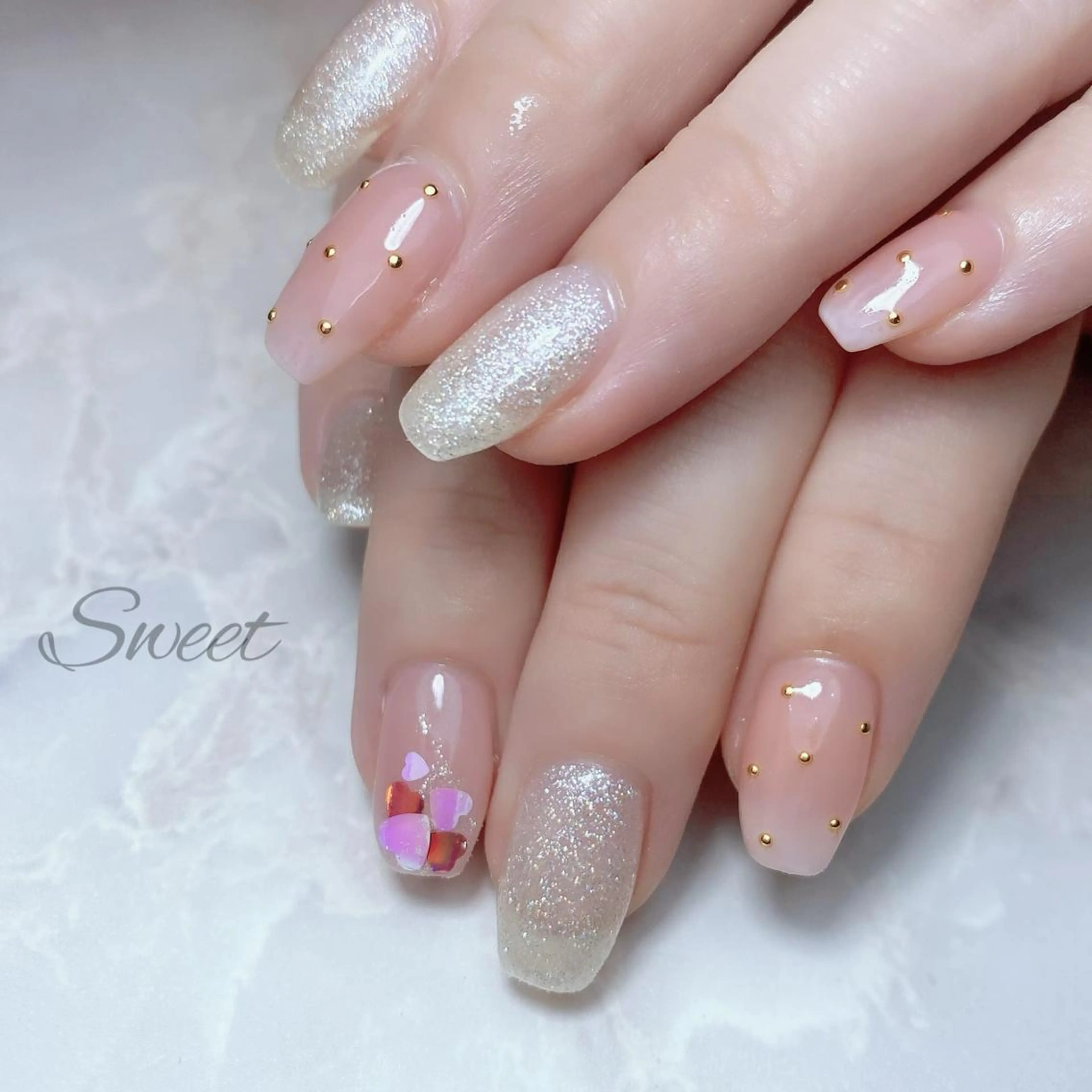 ネイル ハンドネイル sweet 仲野陽子のネイルデザイン