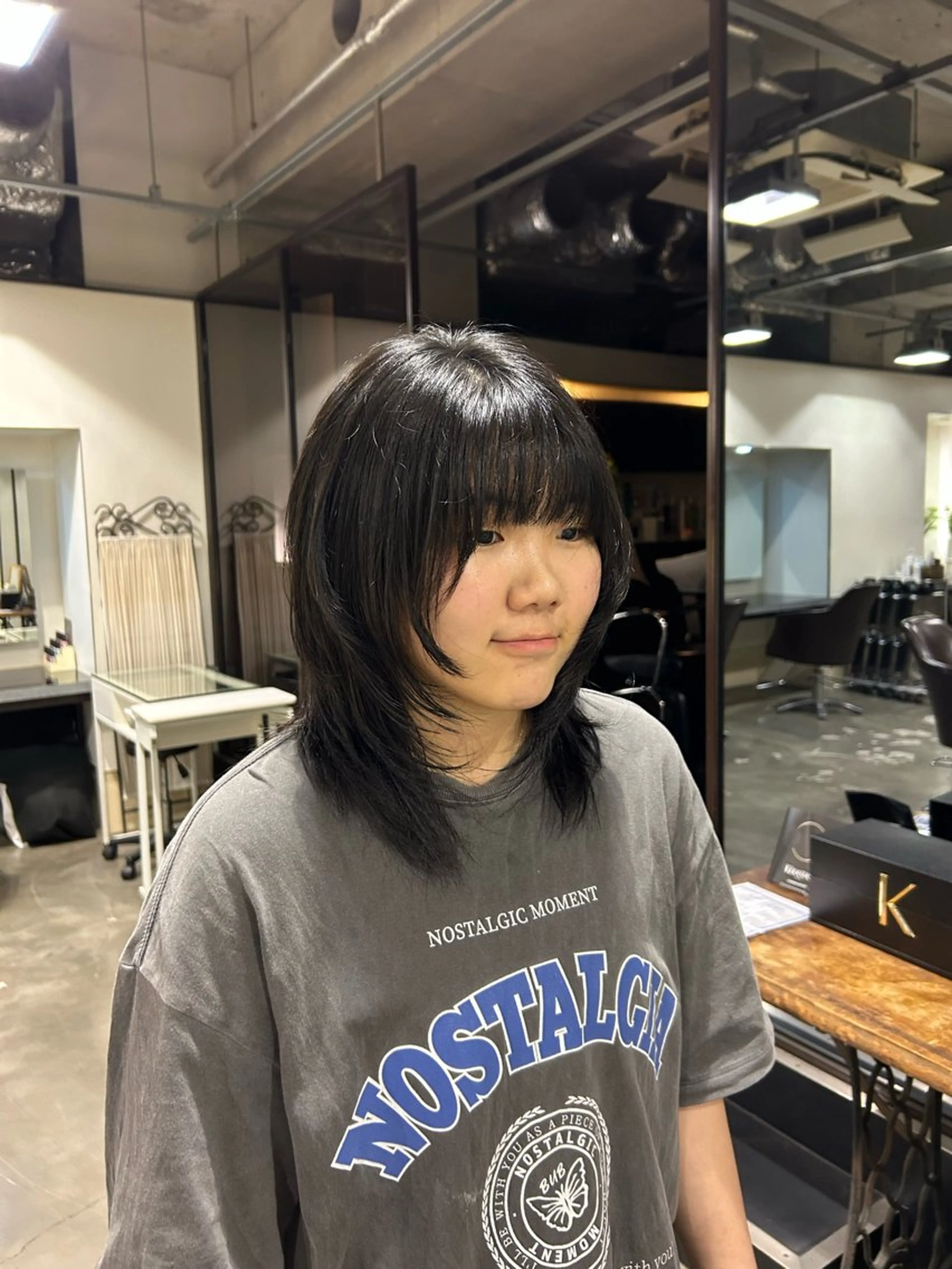 ミディアム レイヤー💫パーマ 🌙 nanacoのヘアスタイル
