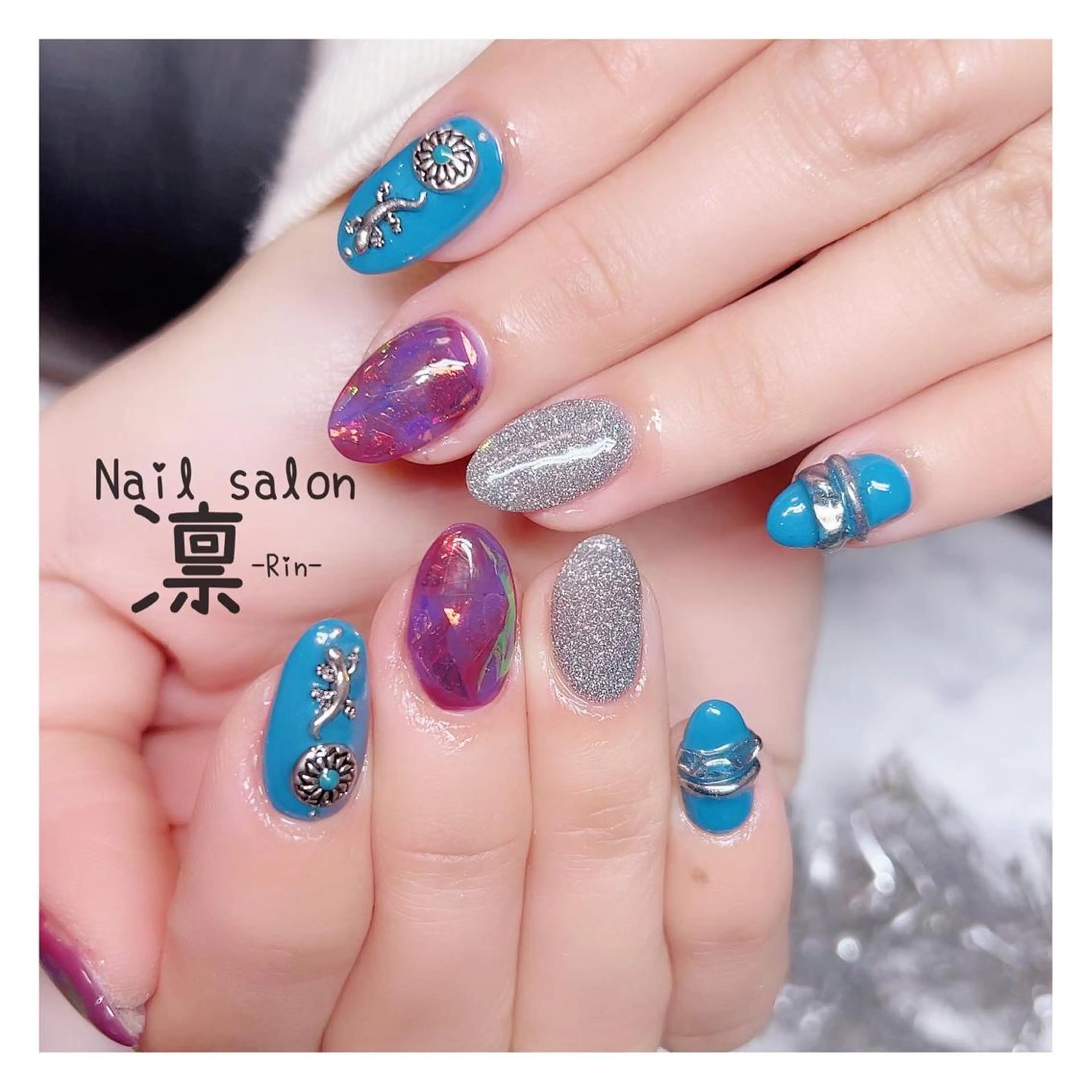 ネイル ジェルネイル private salon凛のネイルデザイン