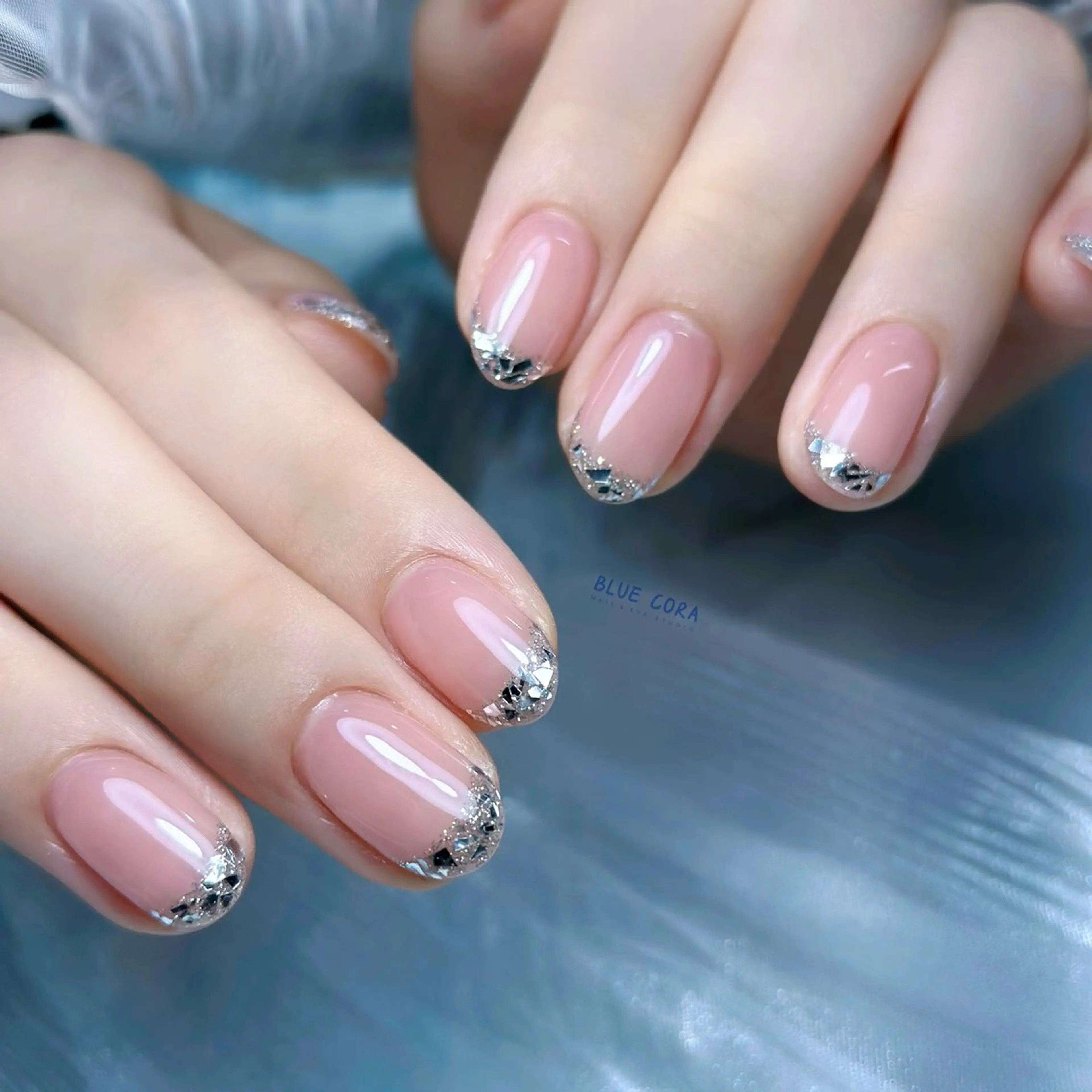 ネイル クリアネイル ハンドネイル ハンドケア BLUE CORA所属・BLUE CORAのネイルデザイン