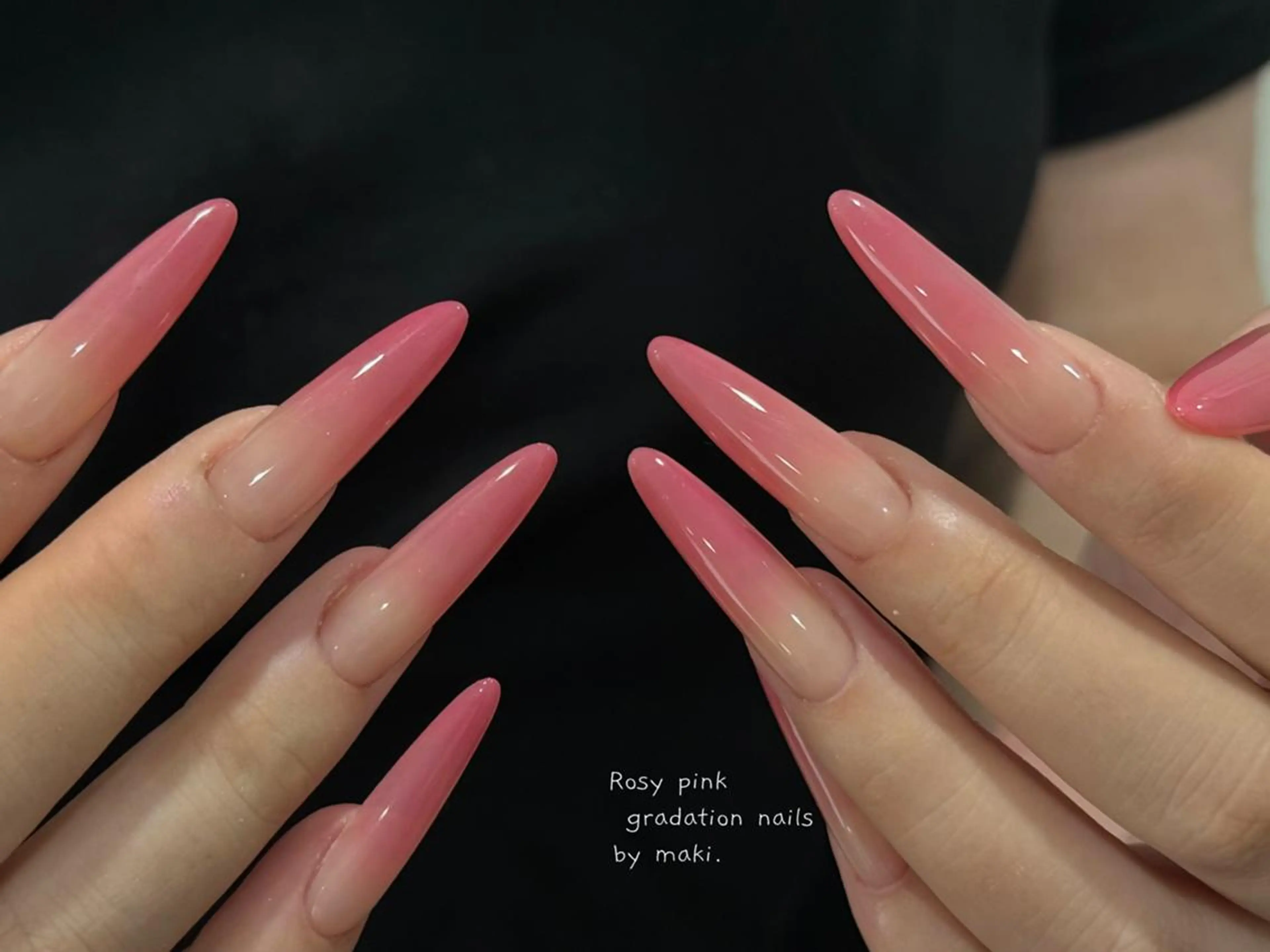 ネイル ハンドネイル MAKI💚💚💚 秋葉原.のネイルデザイン