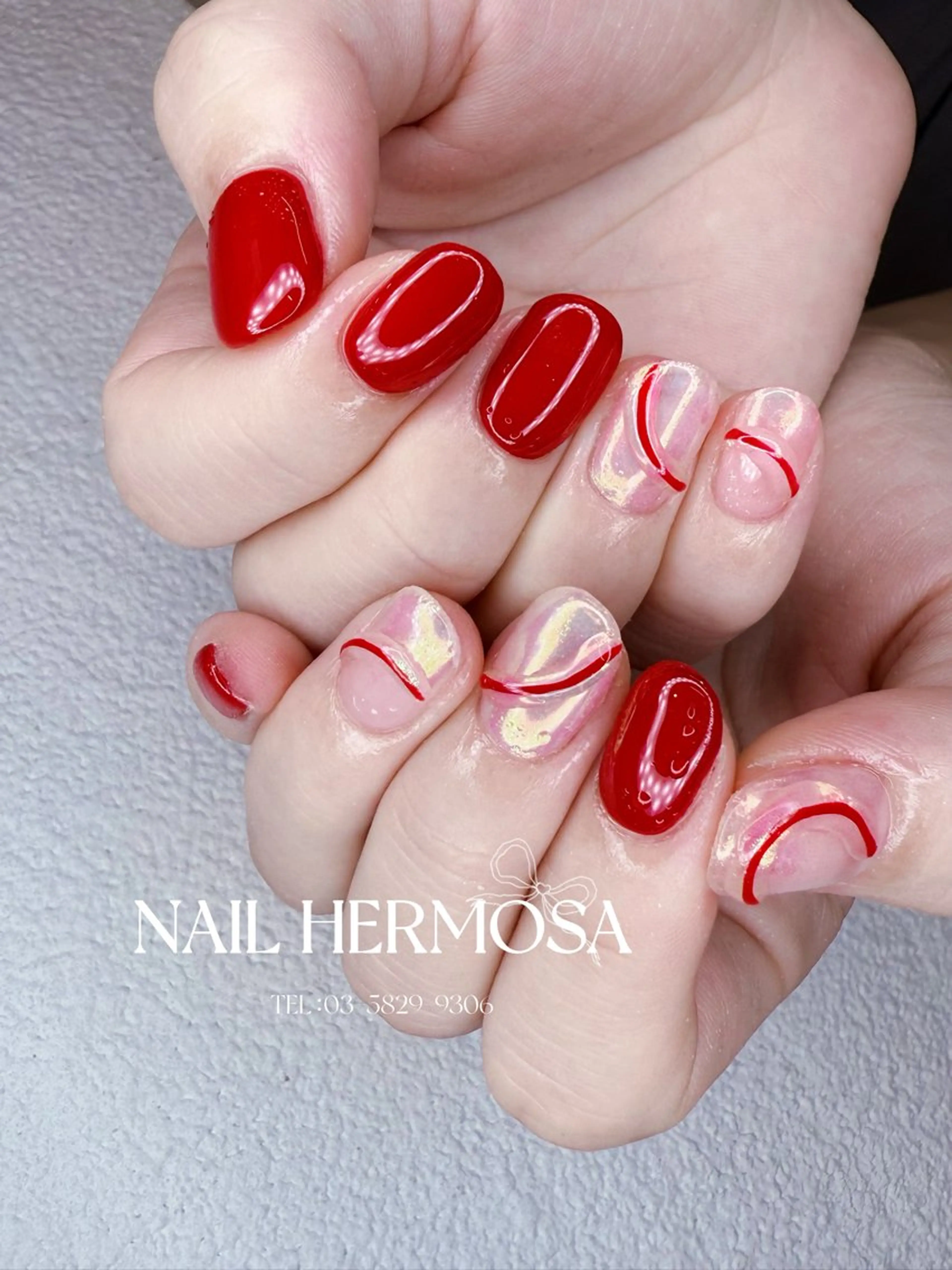 ネイル アートネイル ジェルネイル マグネットネイル 持ち込み ニュアンスネイル ハンドネイル ネイル エルモサのネイルデザイン