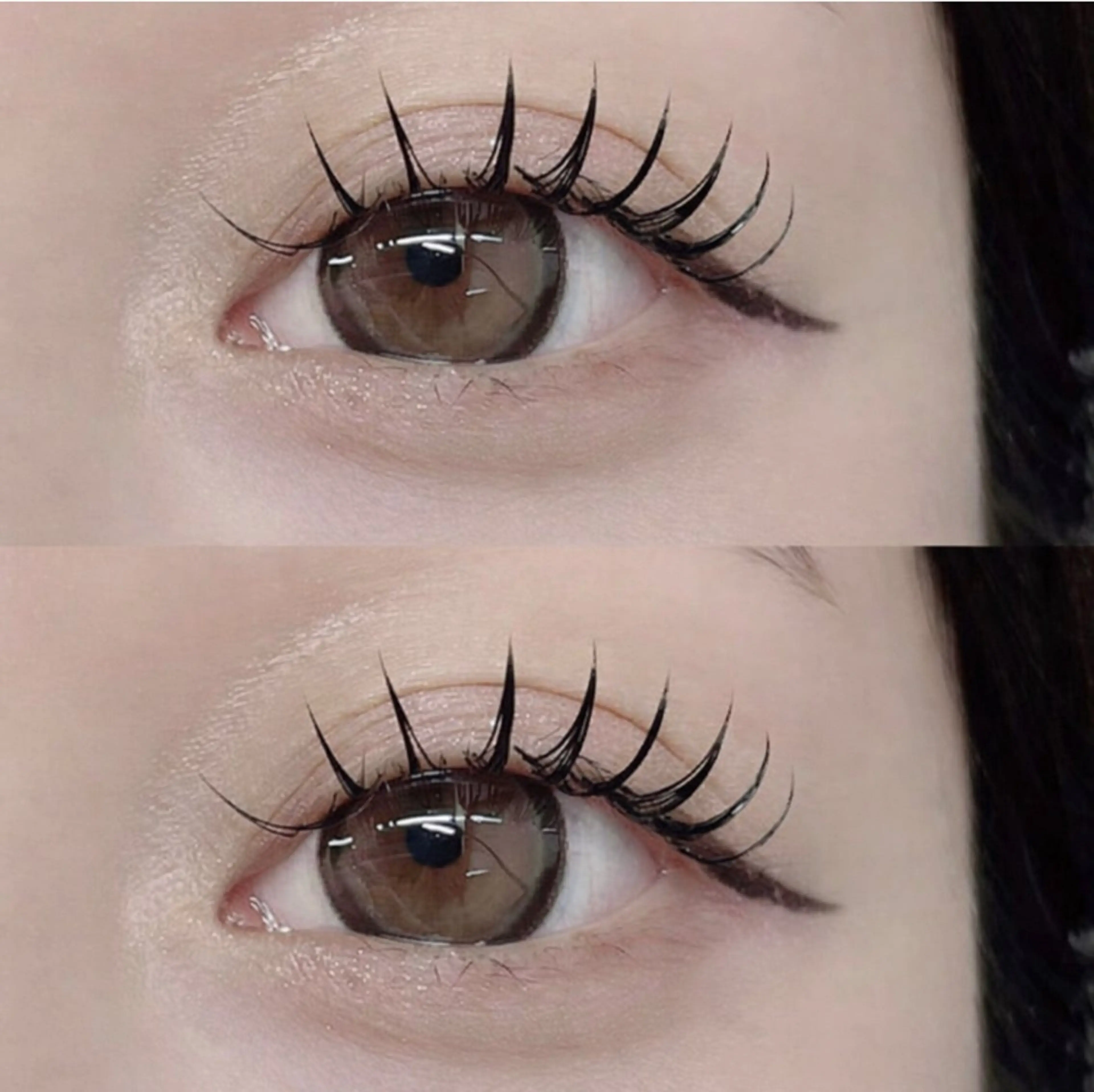 フラットラッシュ✨120本 コーティング付き(オフなし)の写真