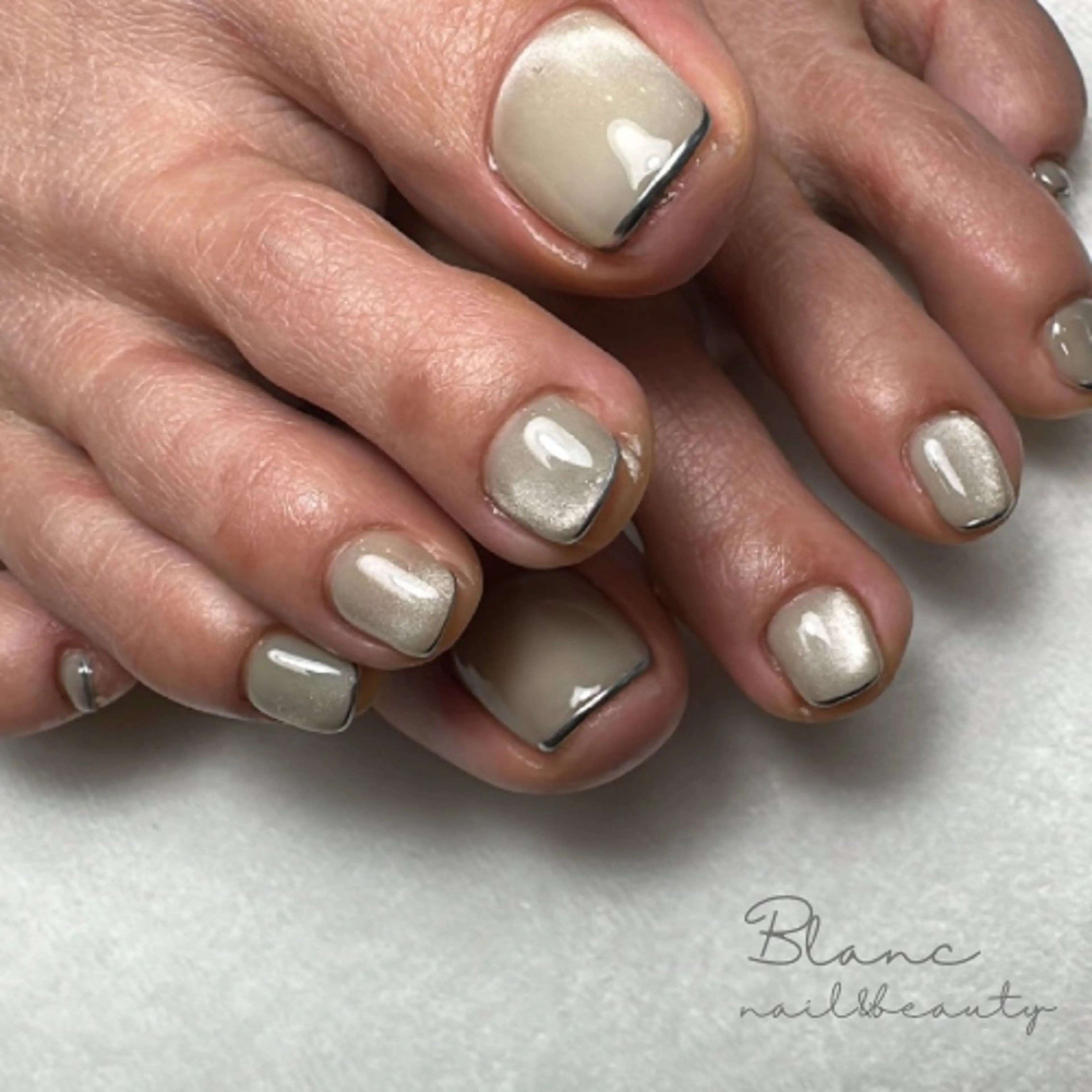 ネイル フットネイル Blanc ブランのネイルデザイン