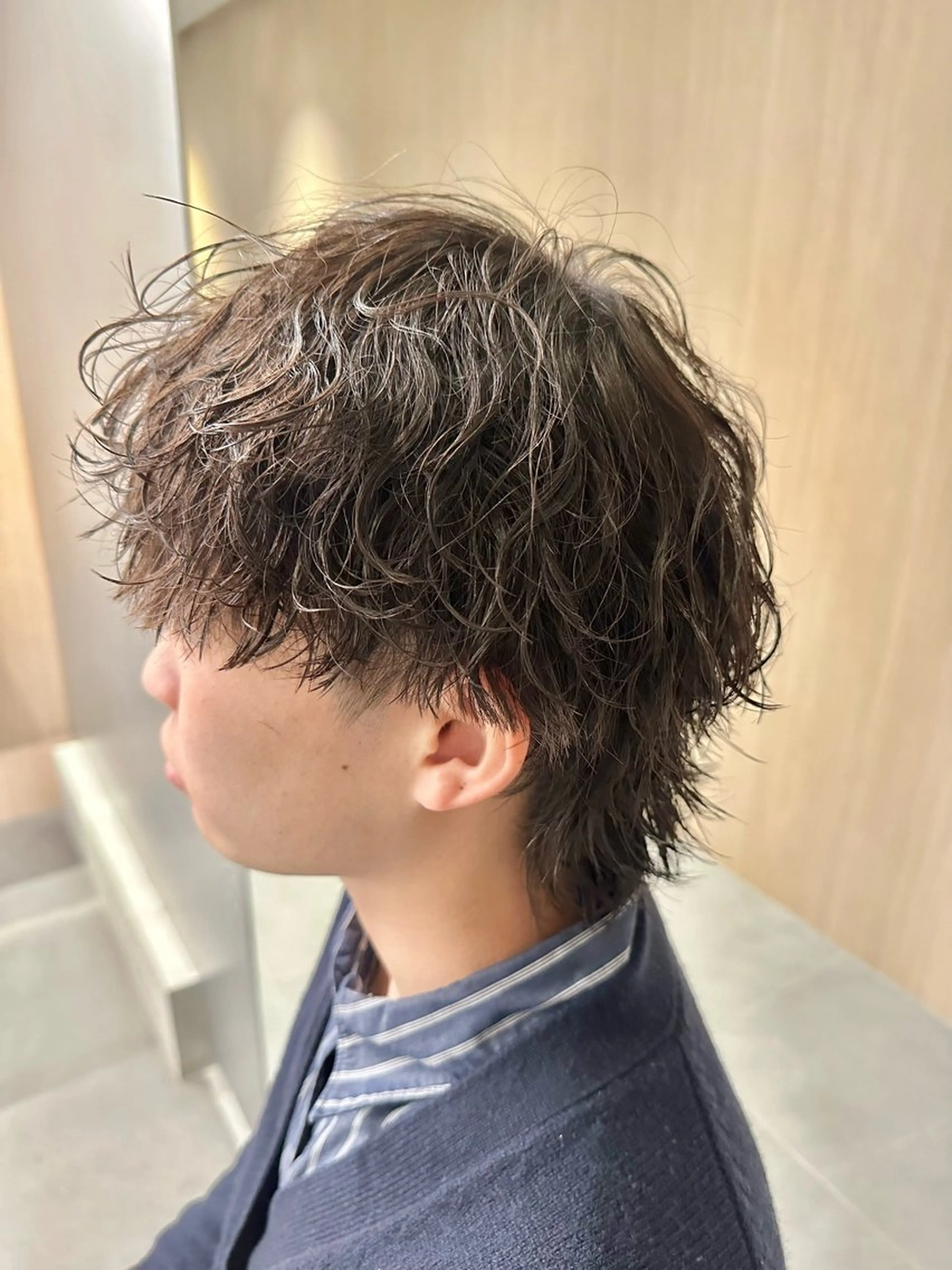 ショート パーマ メンズ パーマ 立川メンズパーマ職人 店長/小泉文人のヘアスタイル