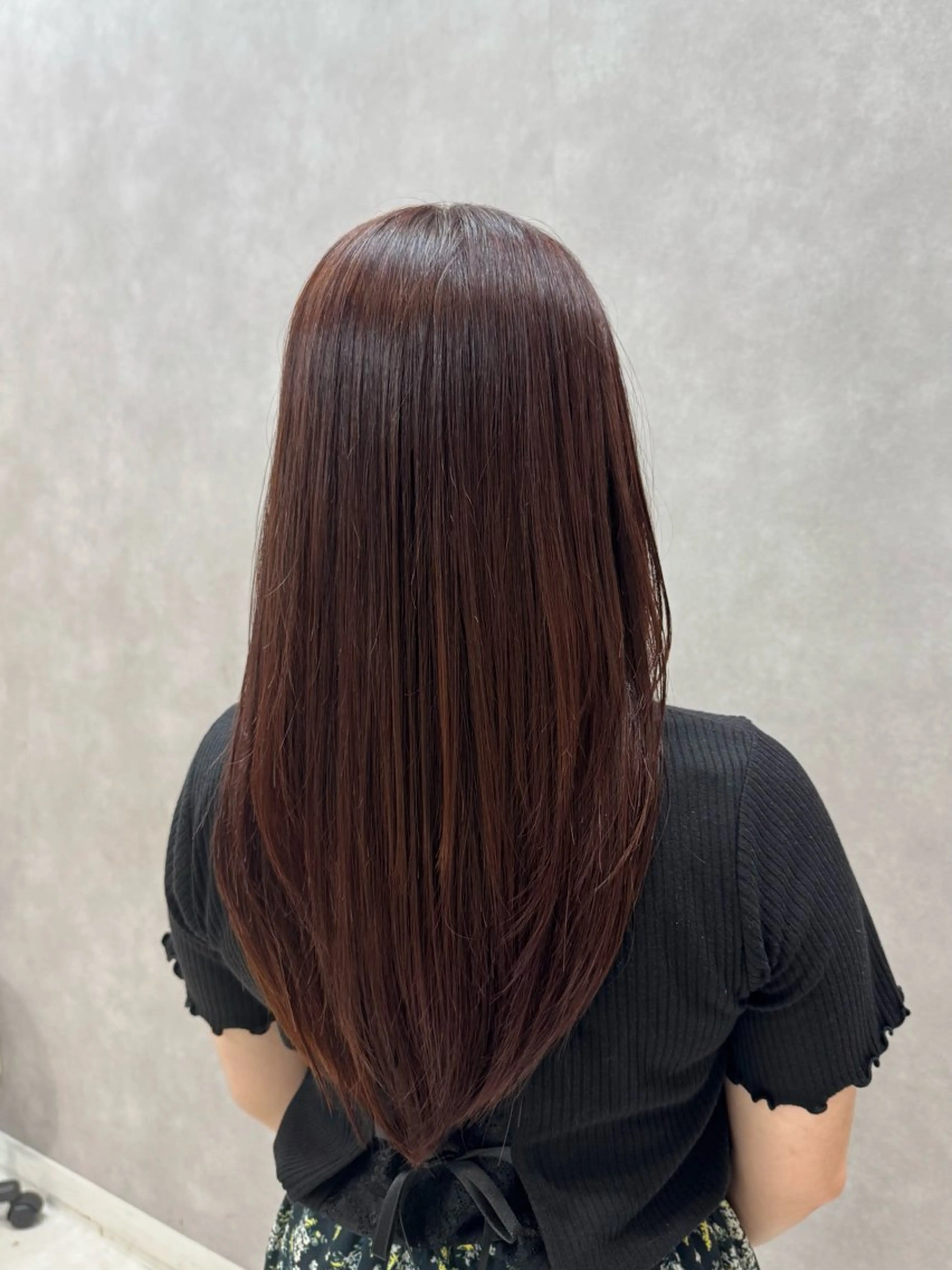 カラー カット トリートメント 🫧毛先カット 🫧山中沙希のヘアスタイル