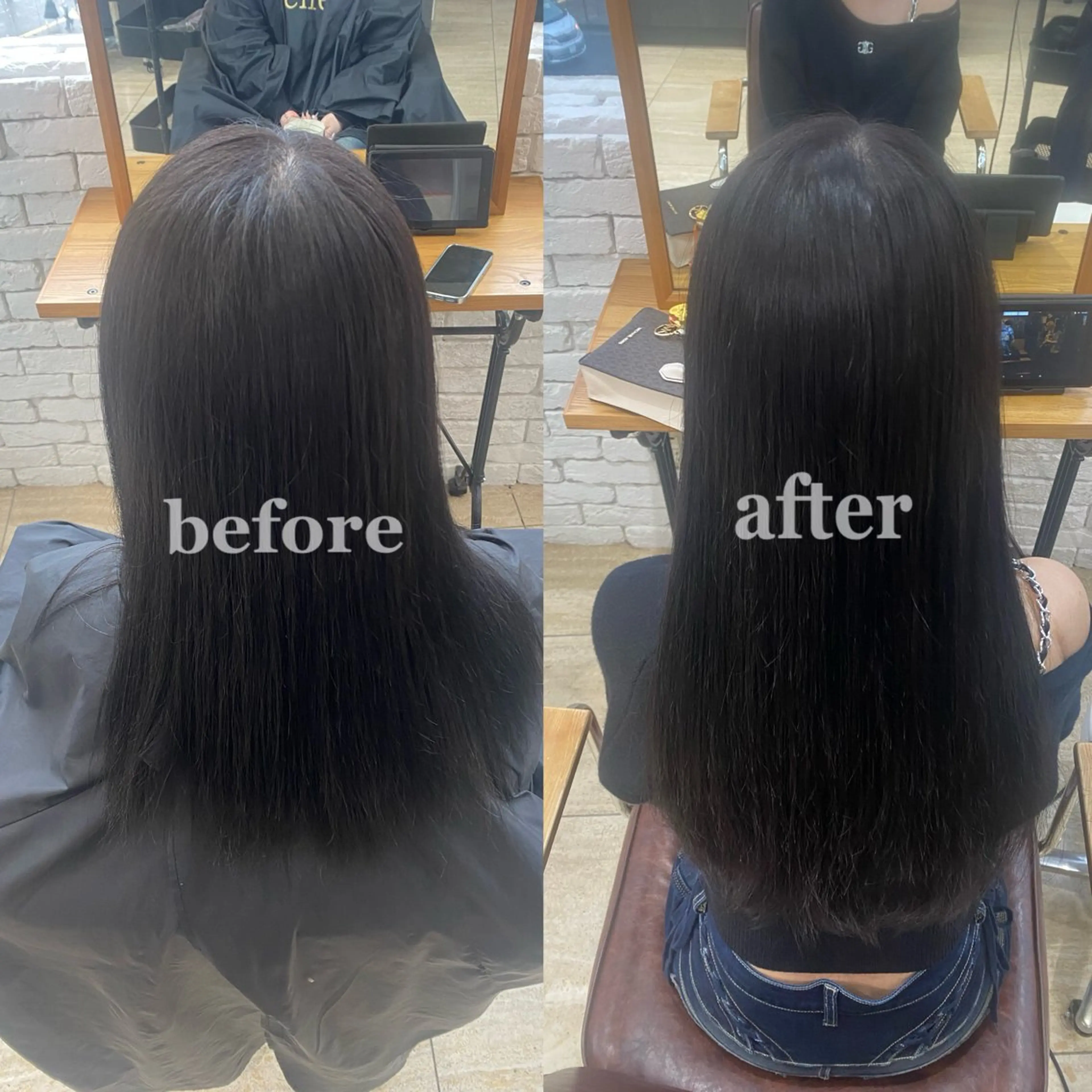 ワンカラー＋最高級レミーシールエクステ60本🫧✨の写真