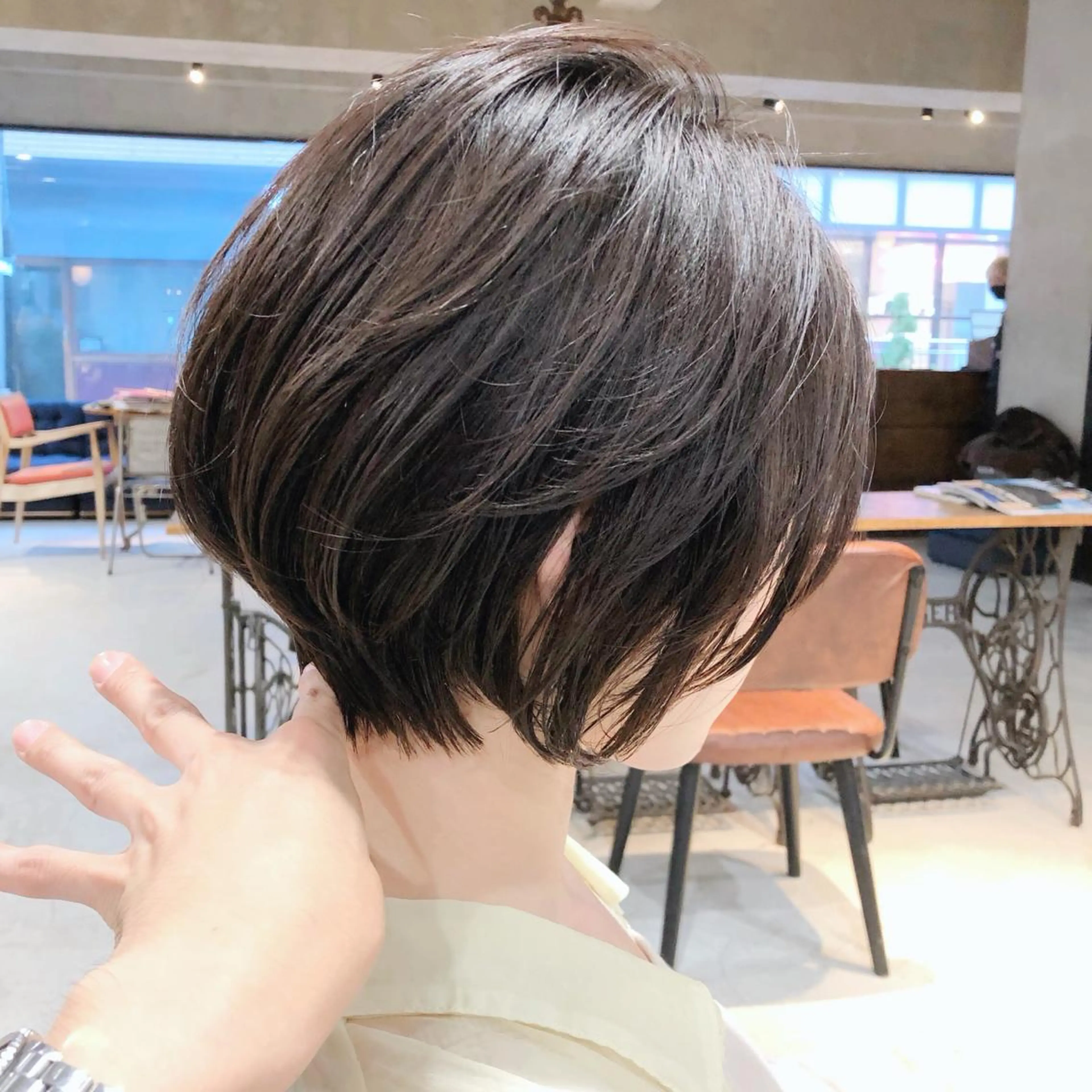ショート カット すきバサミを使わない カット✂️✨郡司泰之のヘアスタイル