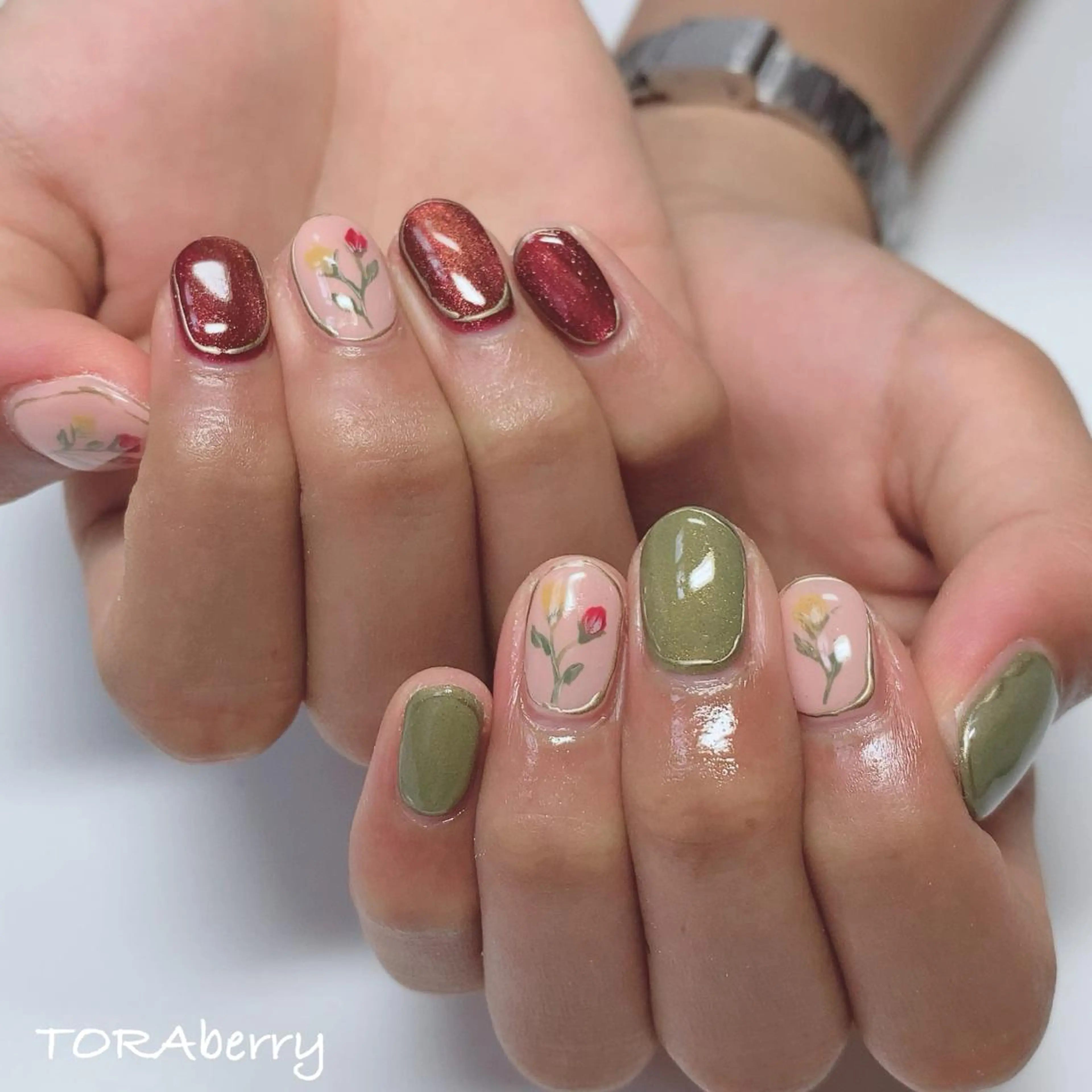 ネイル ハンドネイル ネイリスト なつみのネイルデザイン