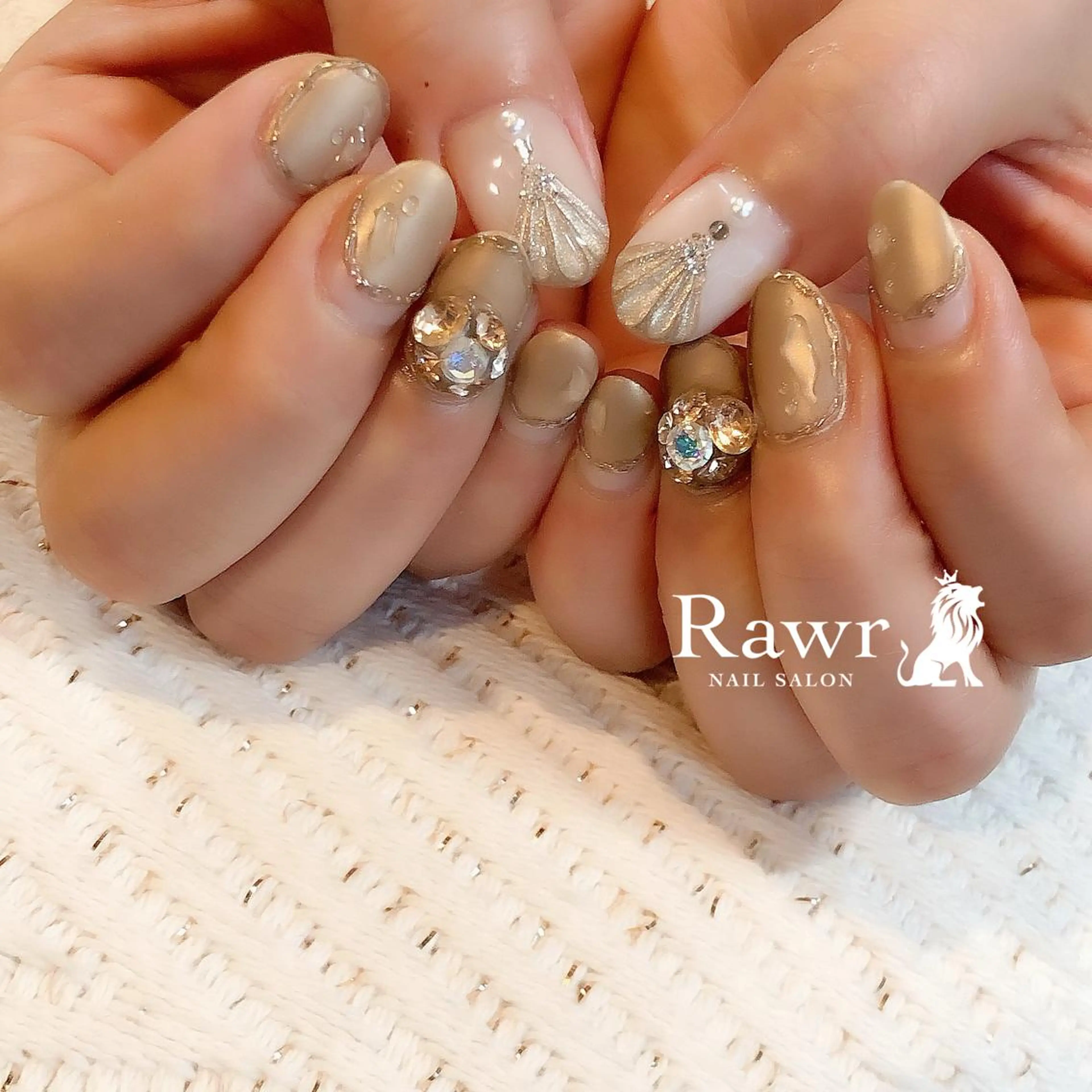 ネイル ハンドネイル Rawr / saoriのネイルデザイン