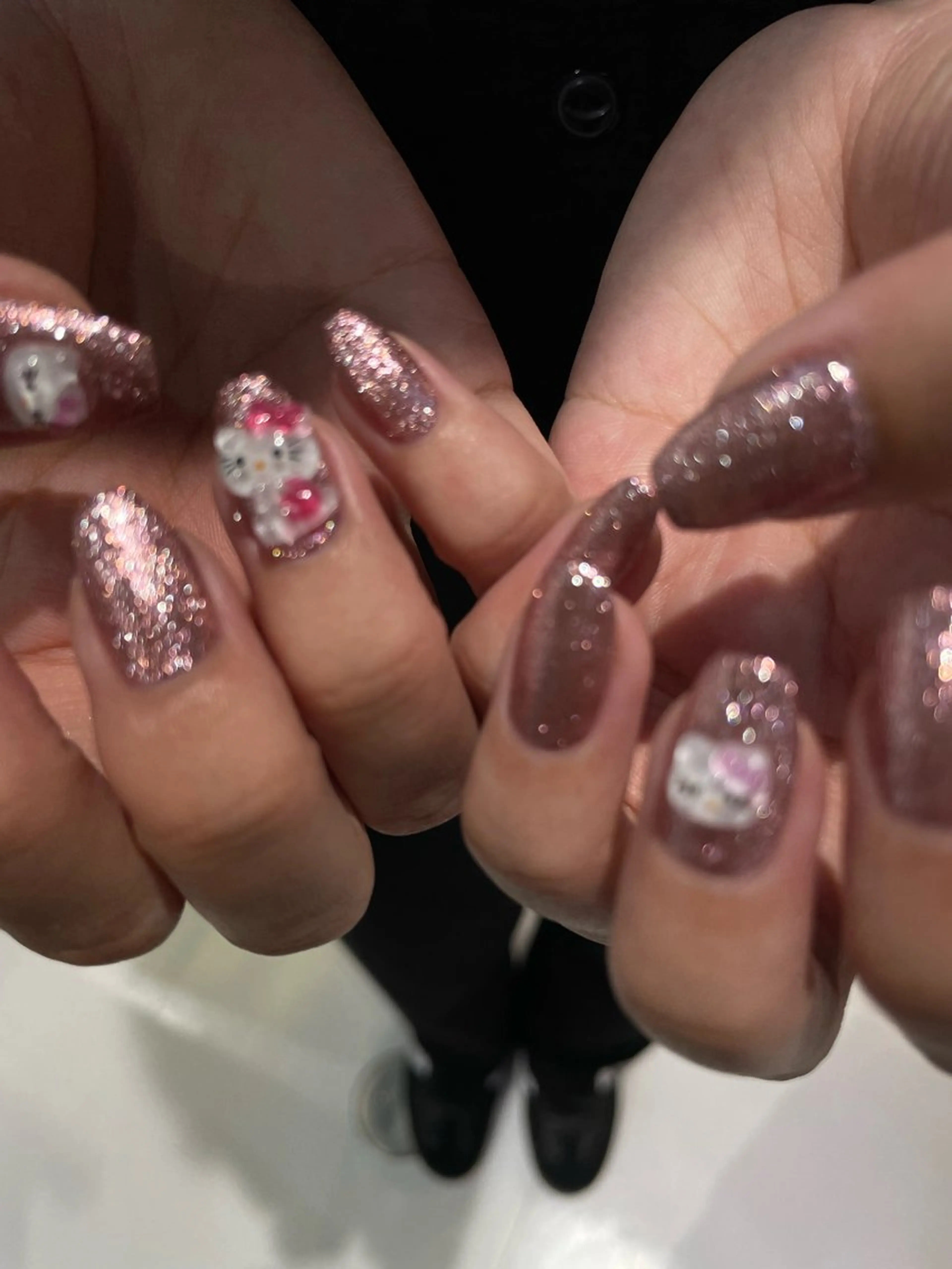 ネイル 持ち込み aika.M DEE yabaのネイルデザイン