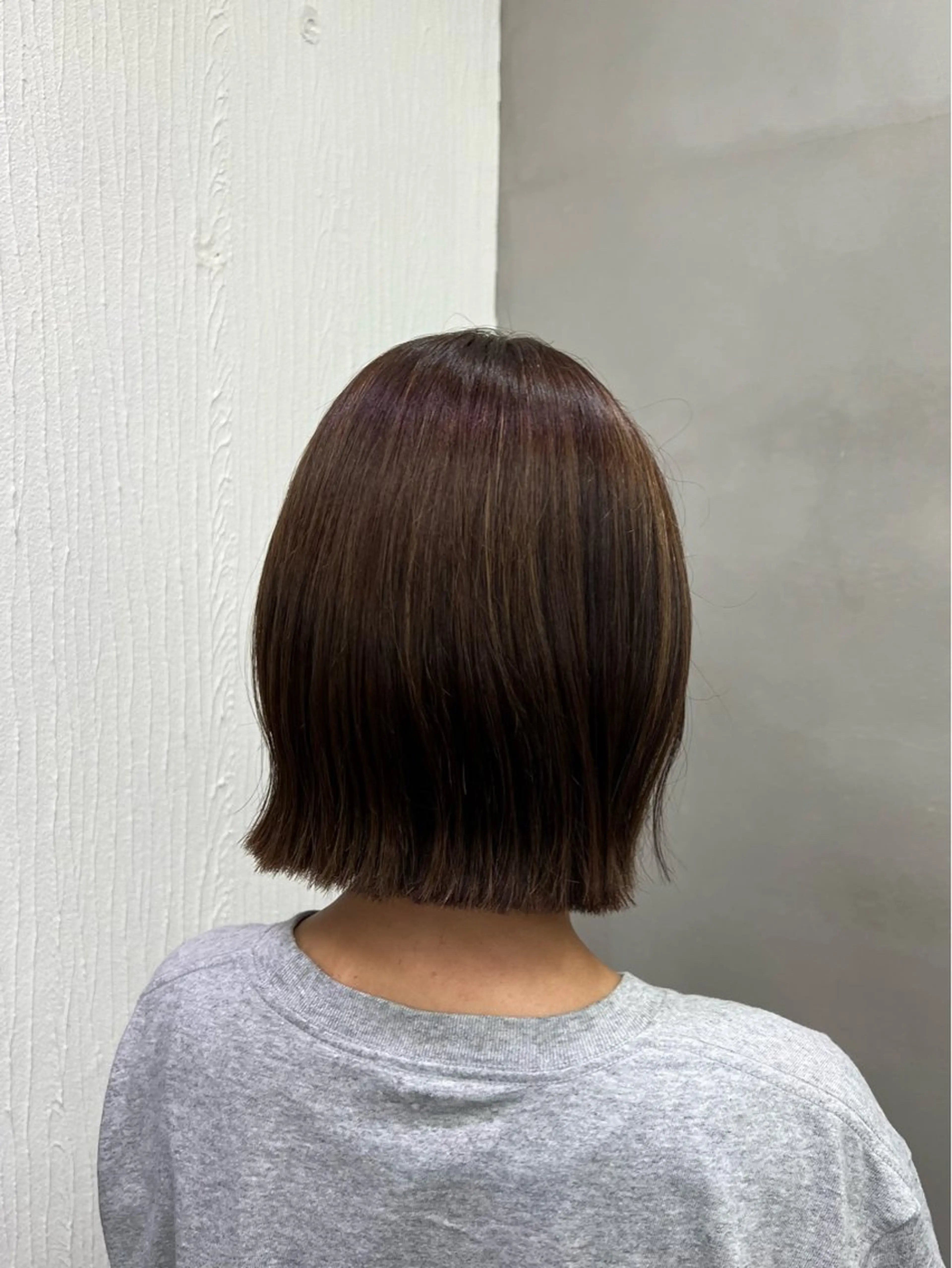 ミディアム ボブ 外ハネヘア tiravento泉ヶ丘店所属・中山 琴葉のヘアスタイル