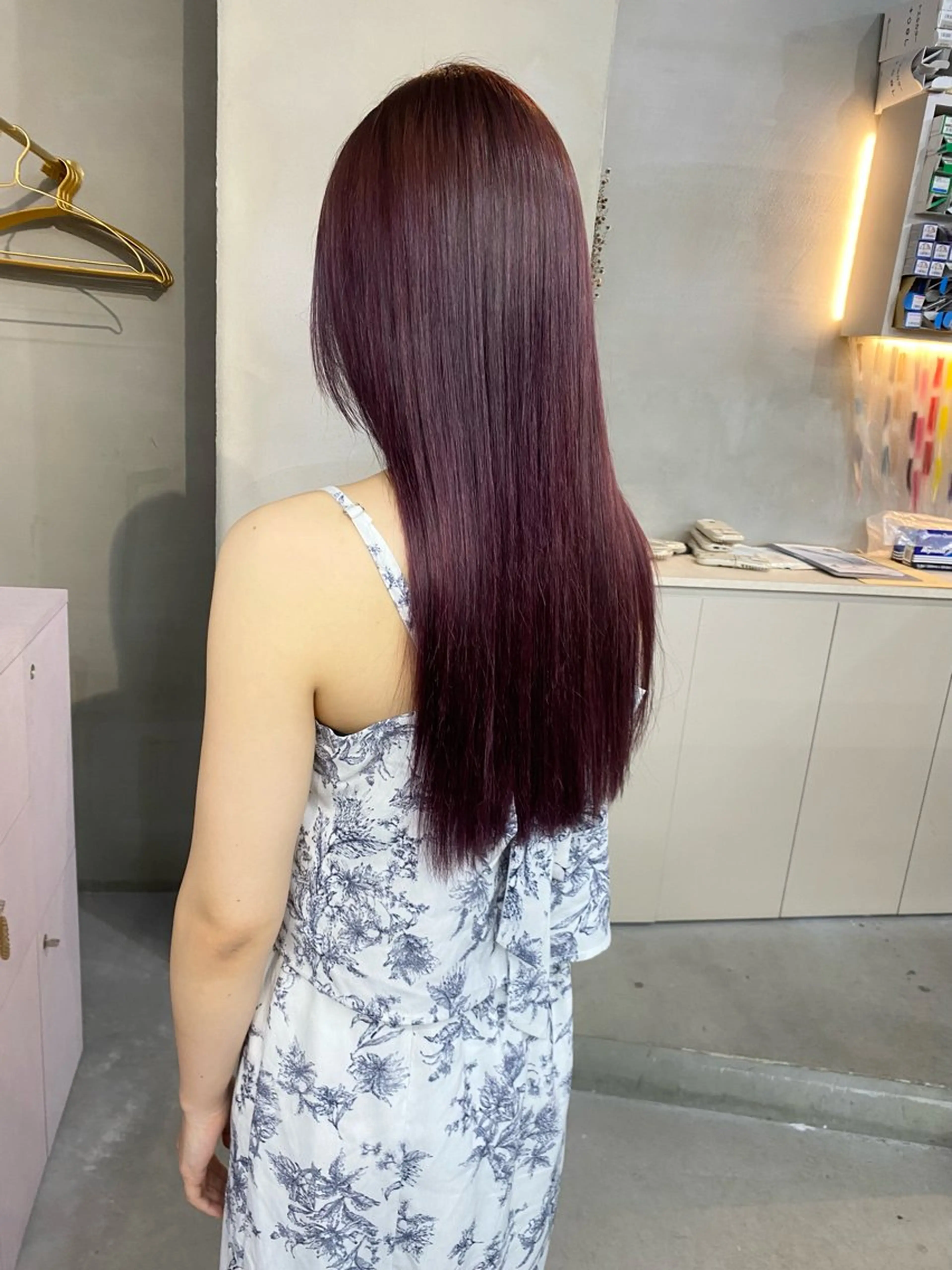 ロング カラー ヘアカラー トリートメント qulim所属・前橋 姫奈のヘアスタイル