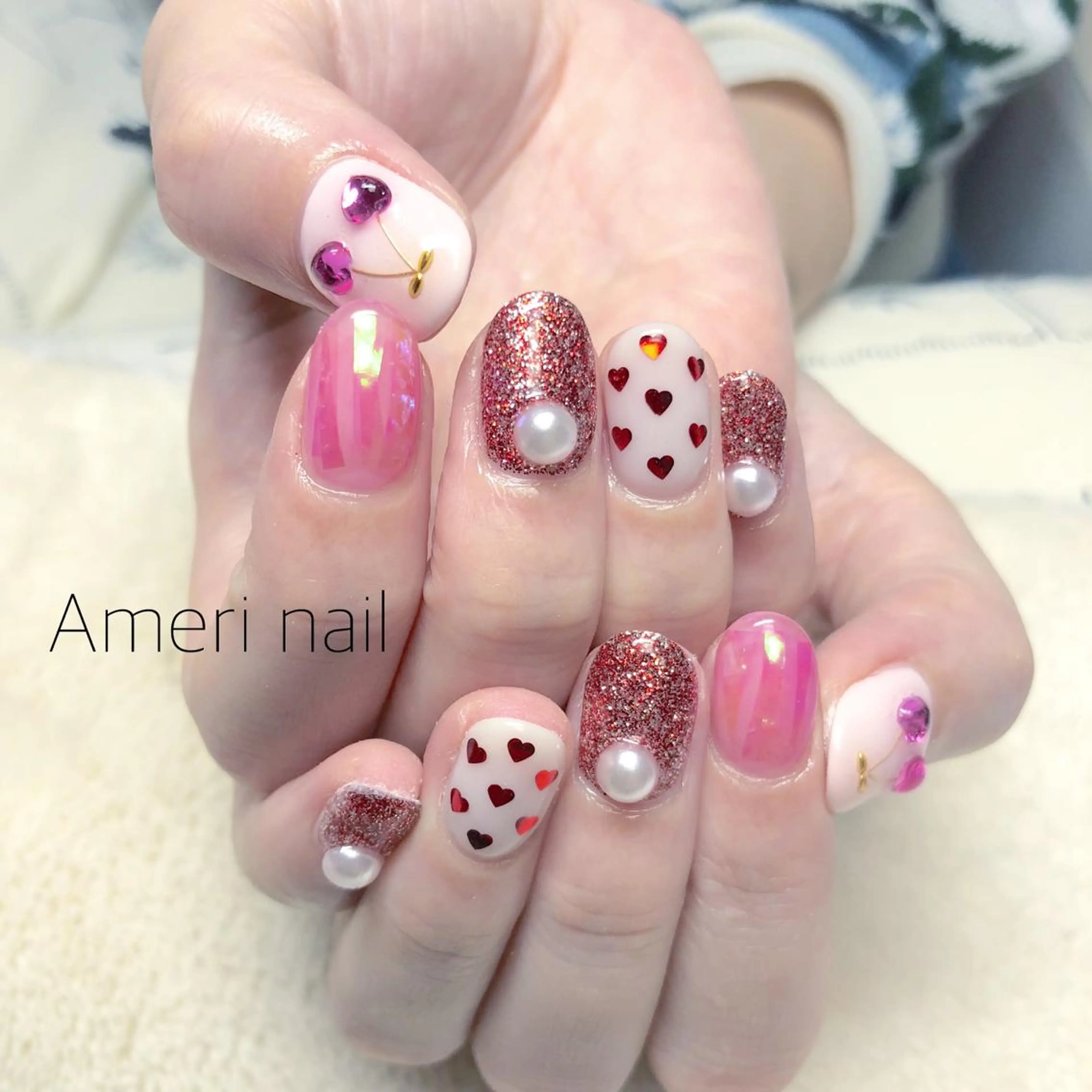 ネイル ハンドネイル Ameri nail /UKIのネイルデザイン