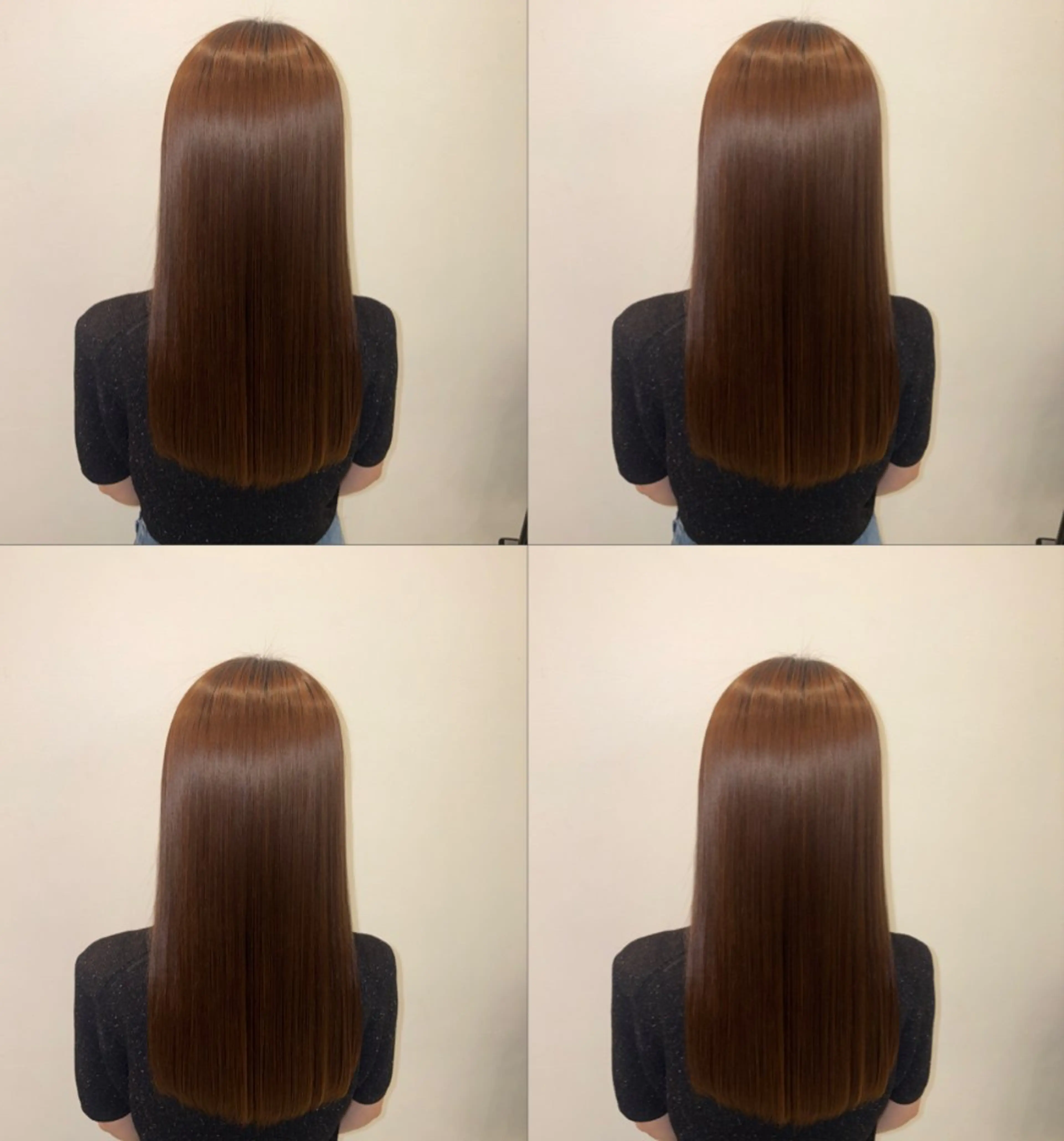 【🤩ミニモ限定🤩】艶カラー➕保湿トリートメント➕ダメージ補修オイルプレゼント🎁✨️の写真