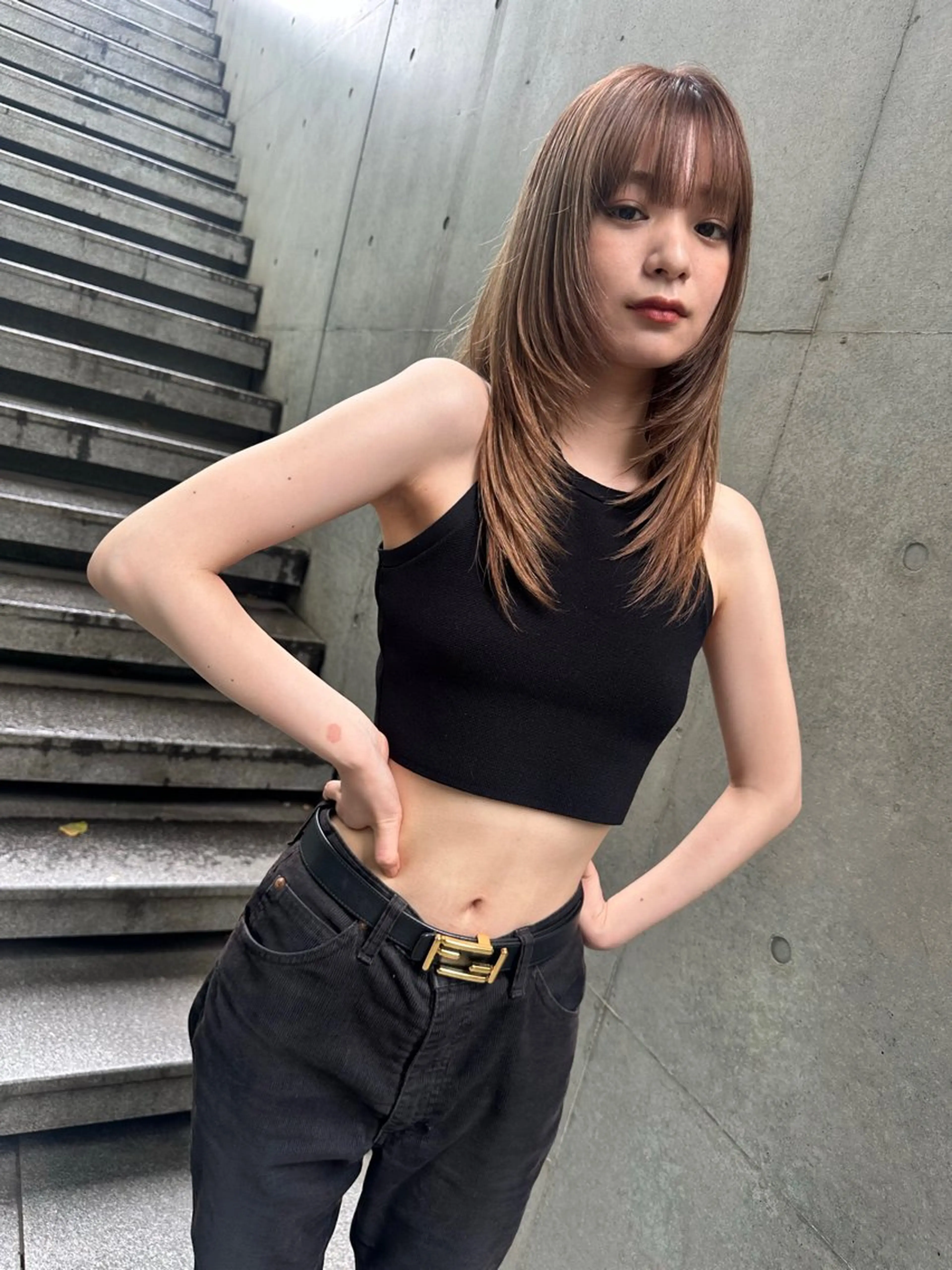 ロング 表参道美容師 ぶんじのヘアスタイル