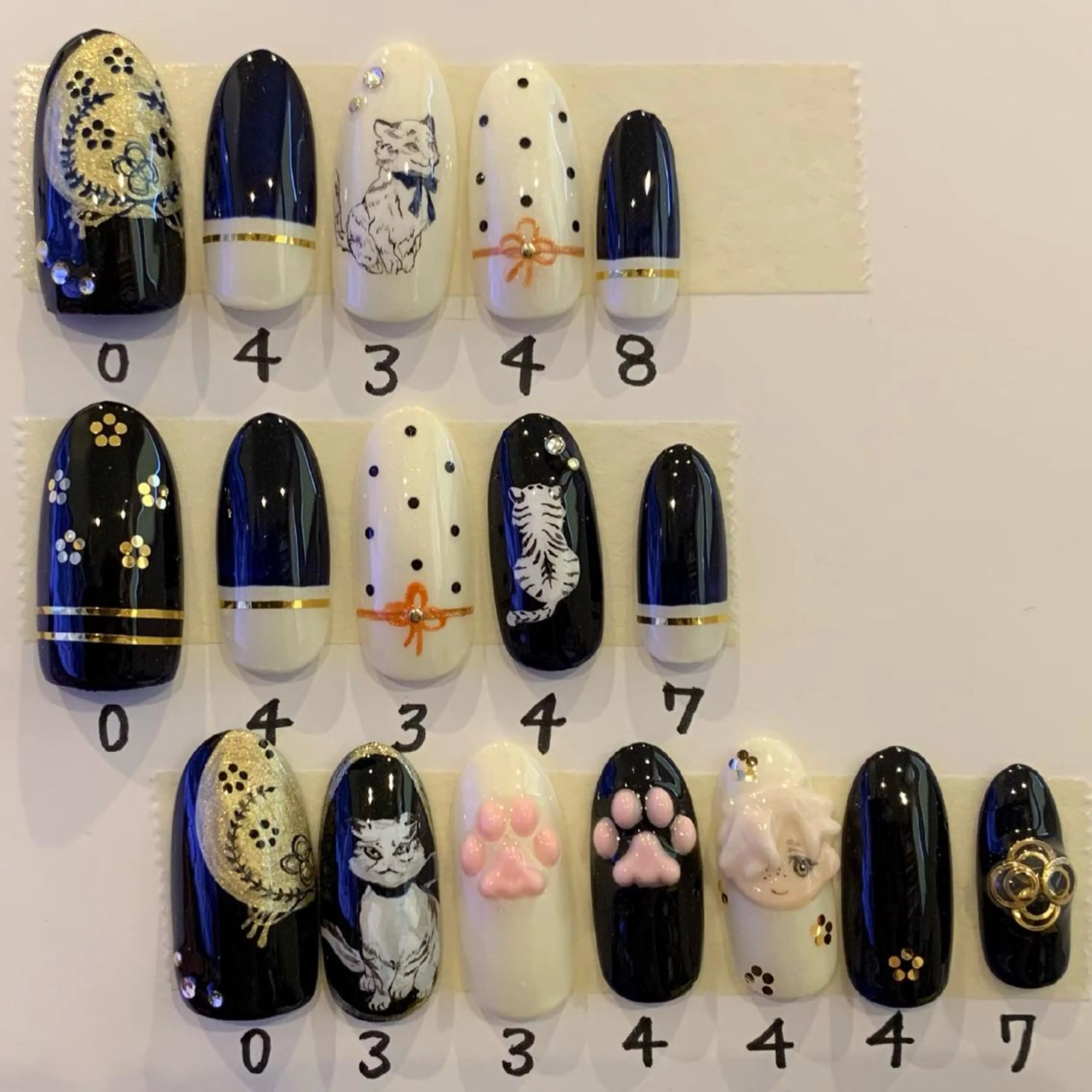 ネイル ネイルチップ 自宅サロン鎌倉 KORONのネイルデザイン