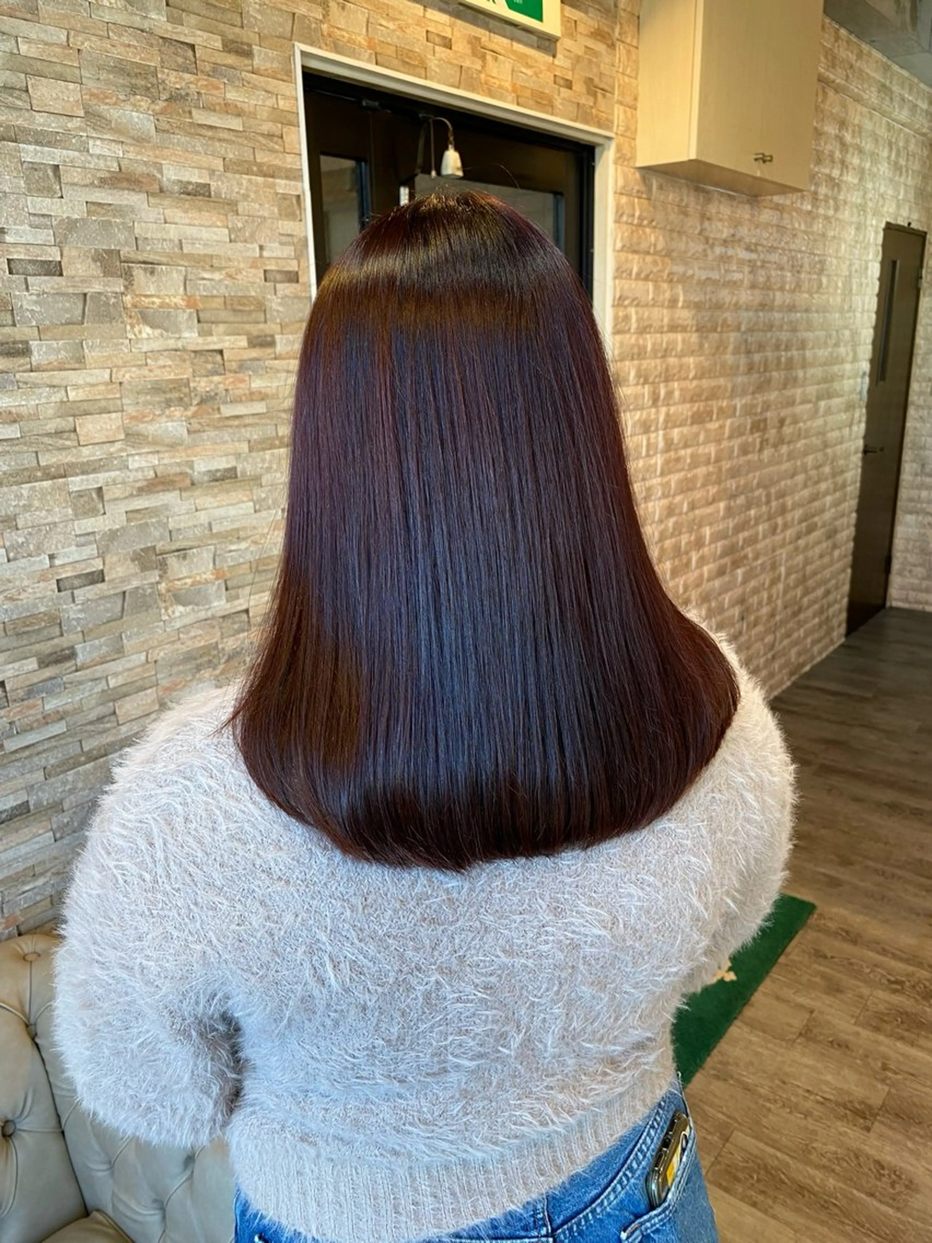 カラー ピンクカラー ヘアカラー サイトウ 南柏のヘアスタイル