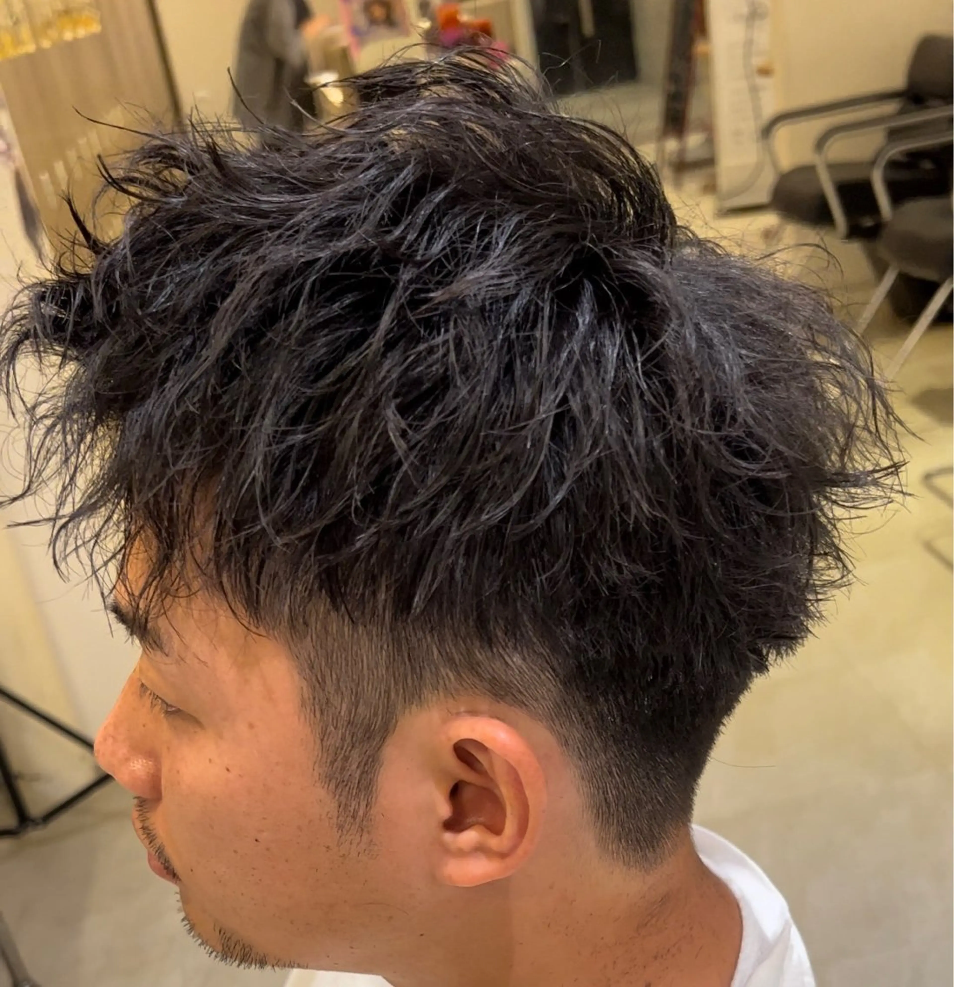 パーマ メンズ メンズパーマ メンズパーマ 特化/京橋/栗野のヘアスタイル