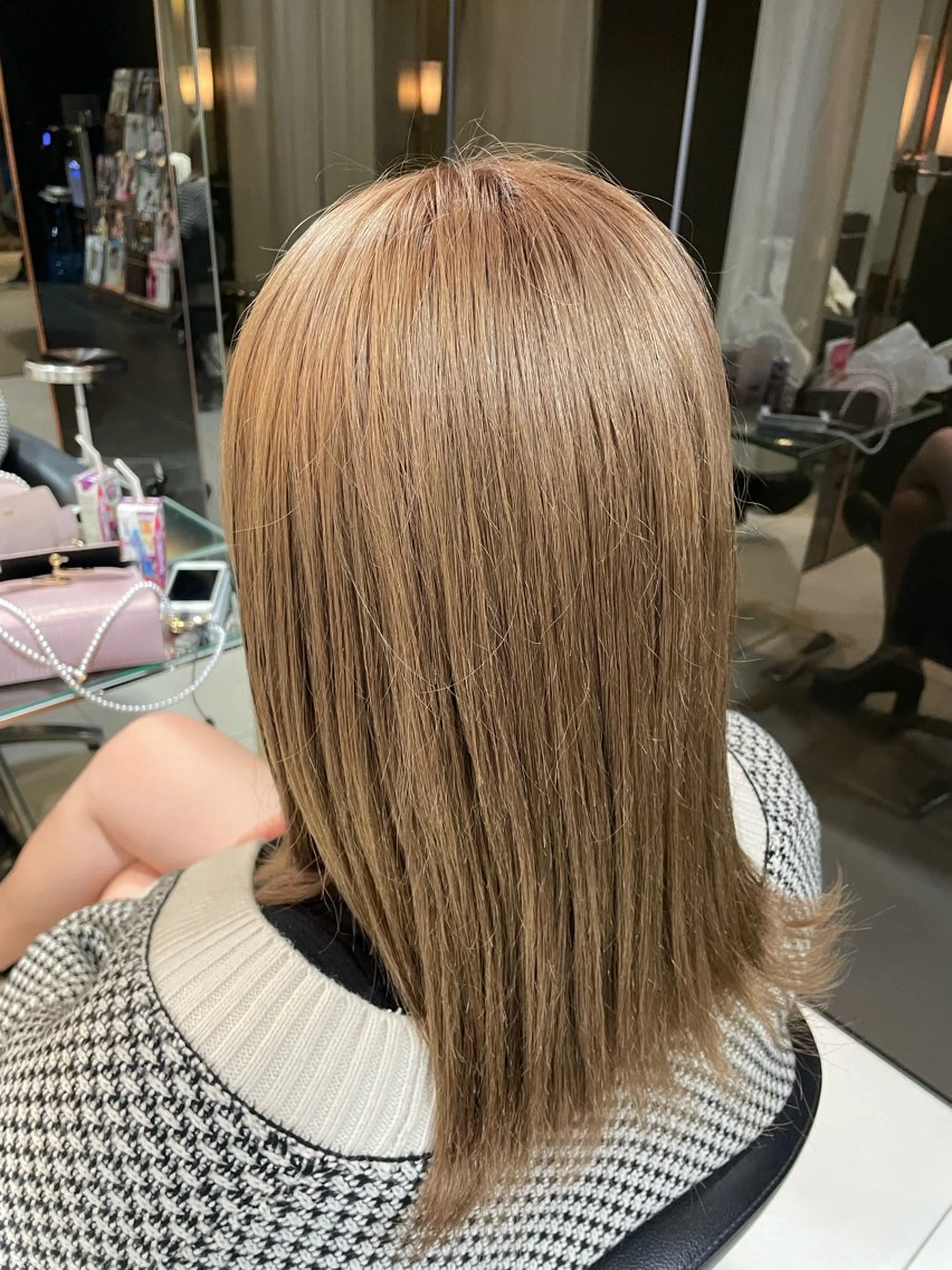 カラー 銀座　REFINED 🫧立元のヘアスタイル
