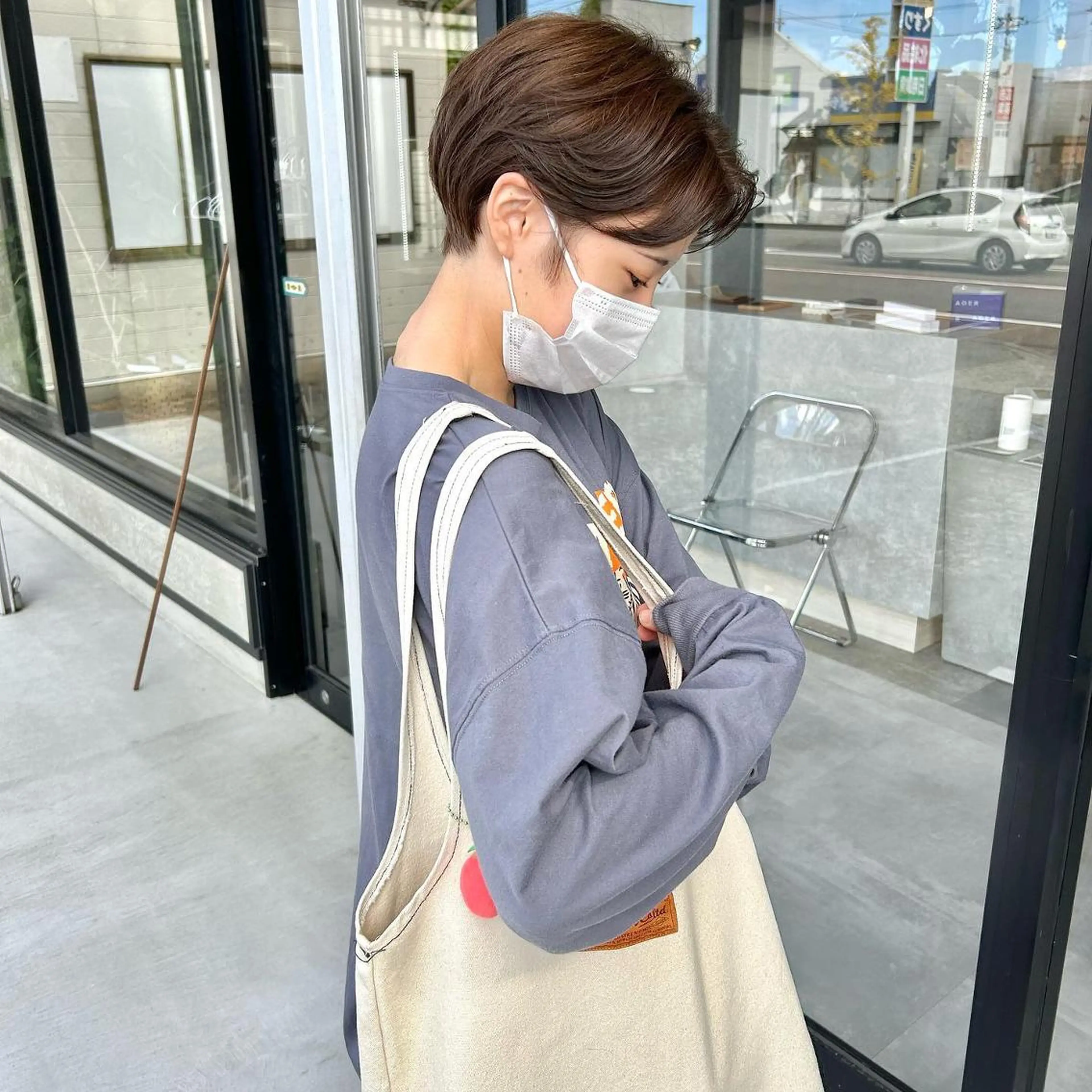 ショート 河原 亮のヘアスタイル