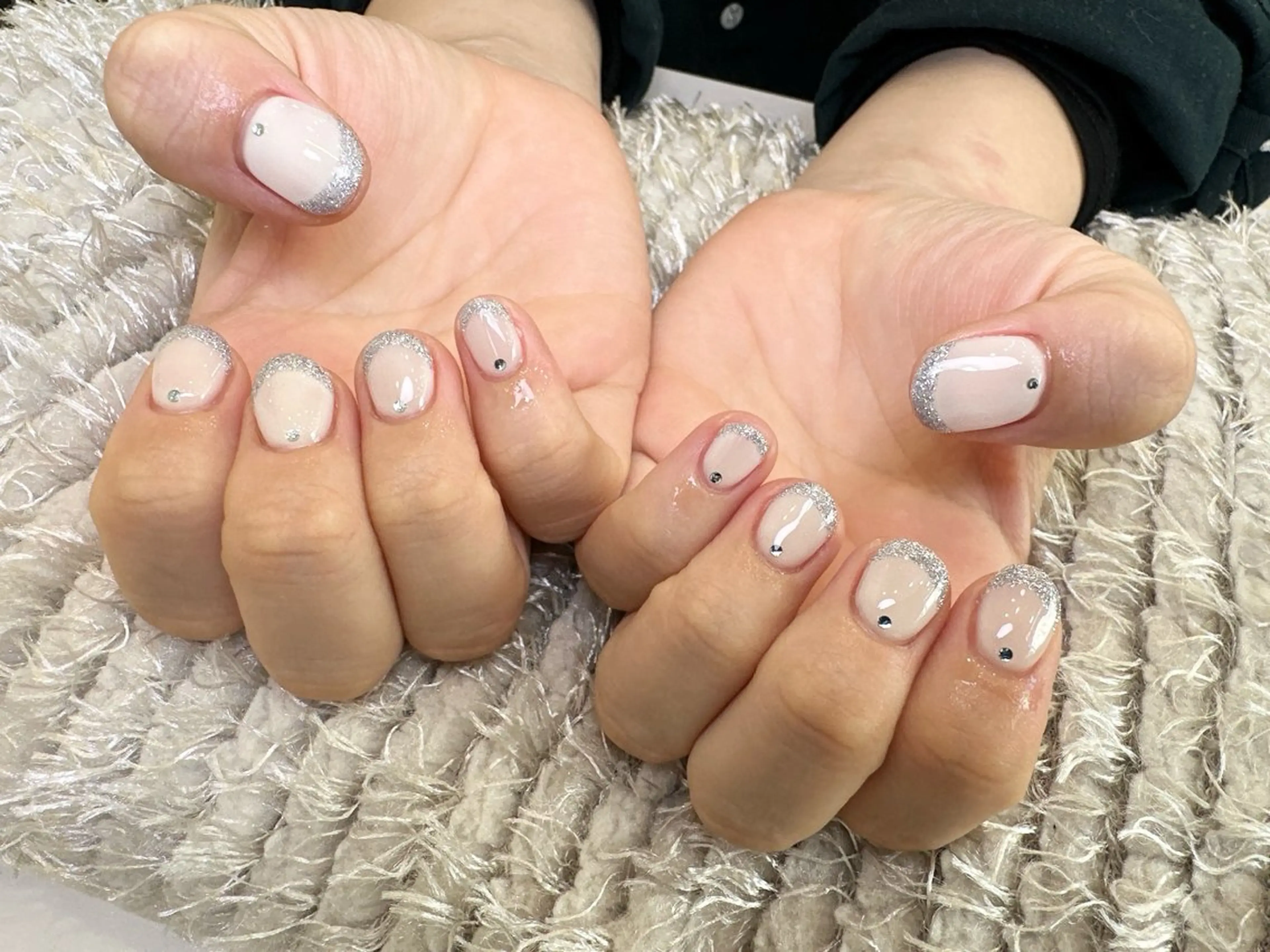 ネイル フラッシュネイル フレンチネイル Sato Hanakoのネイルデザイン