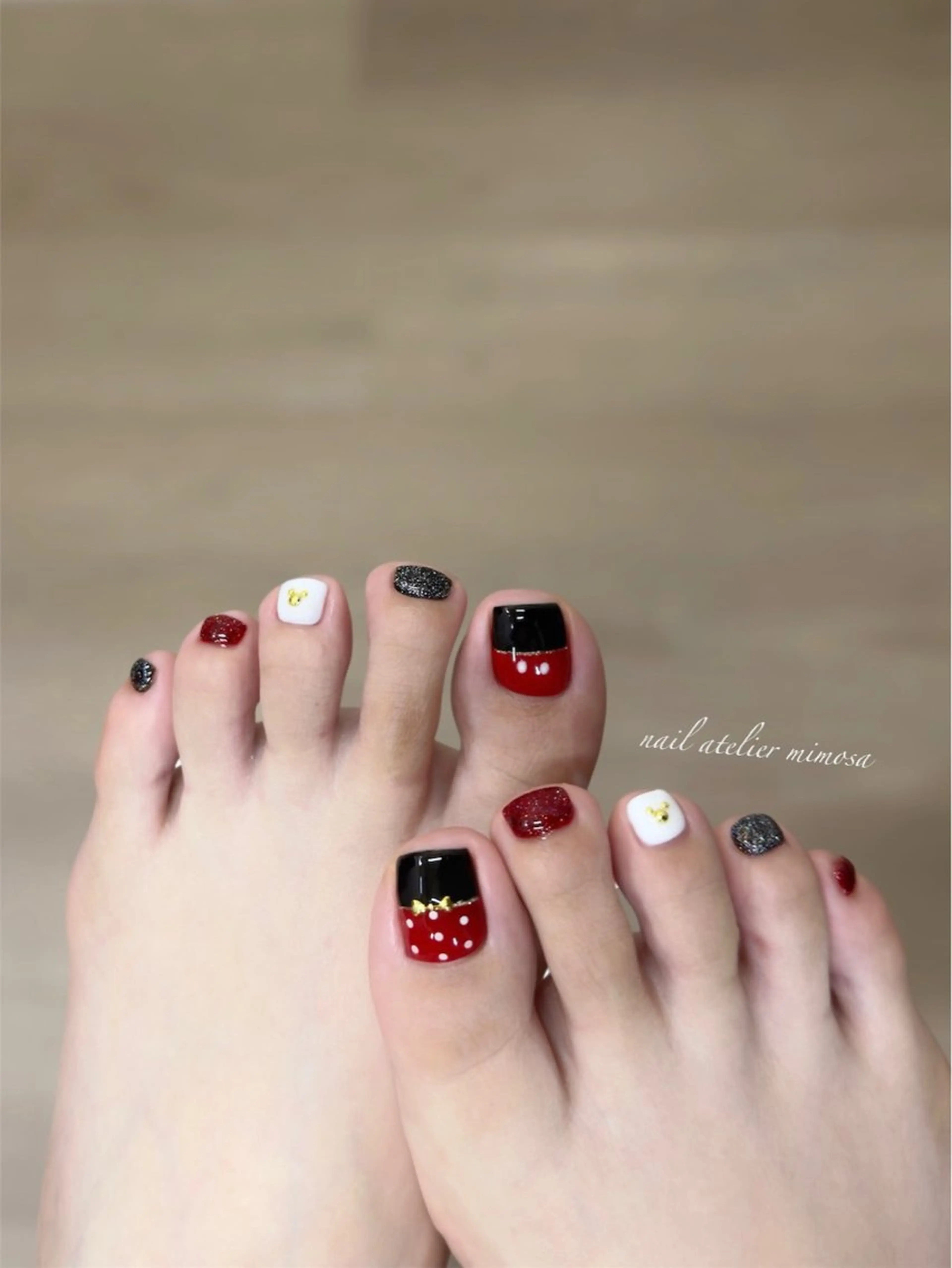 ネイル フットネイル アトリエ　ミモザ所属・いまむら あかりのネイルデザイン