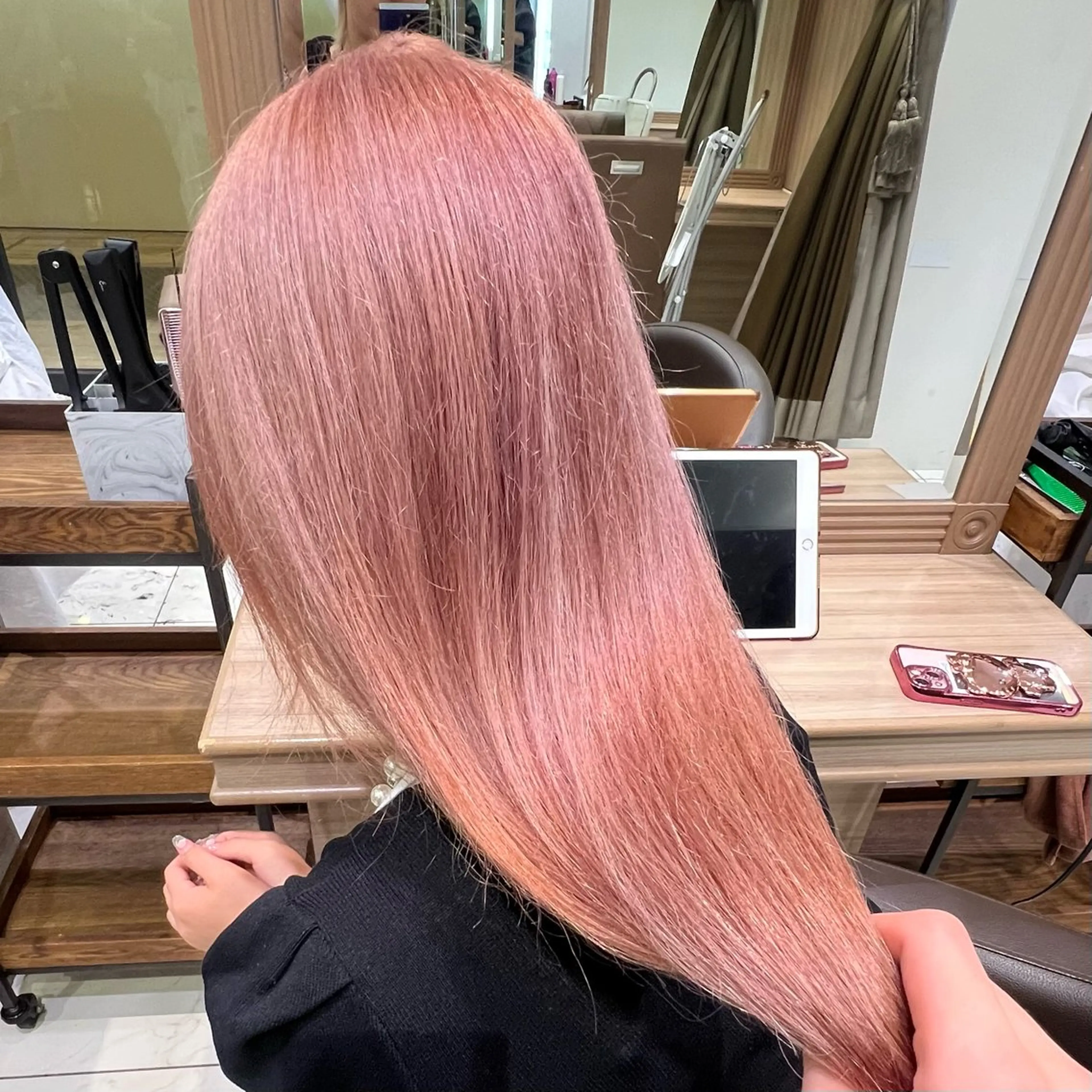 ロング カラー ヘアカラー トリートメント ブリーチ/デザイン 💎ryuyaのヘアスタイル