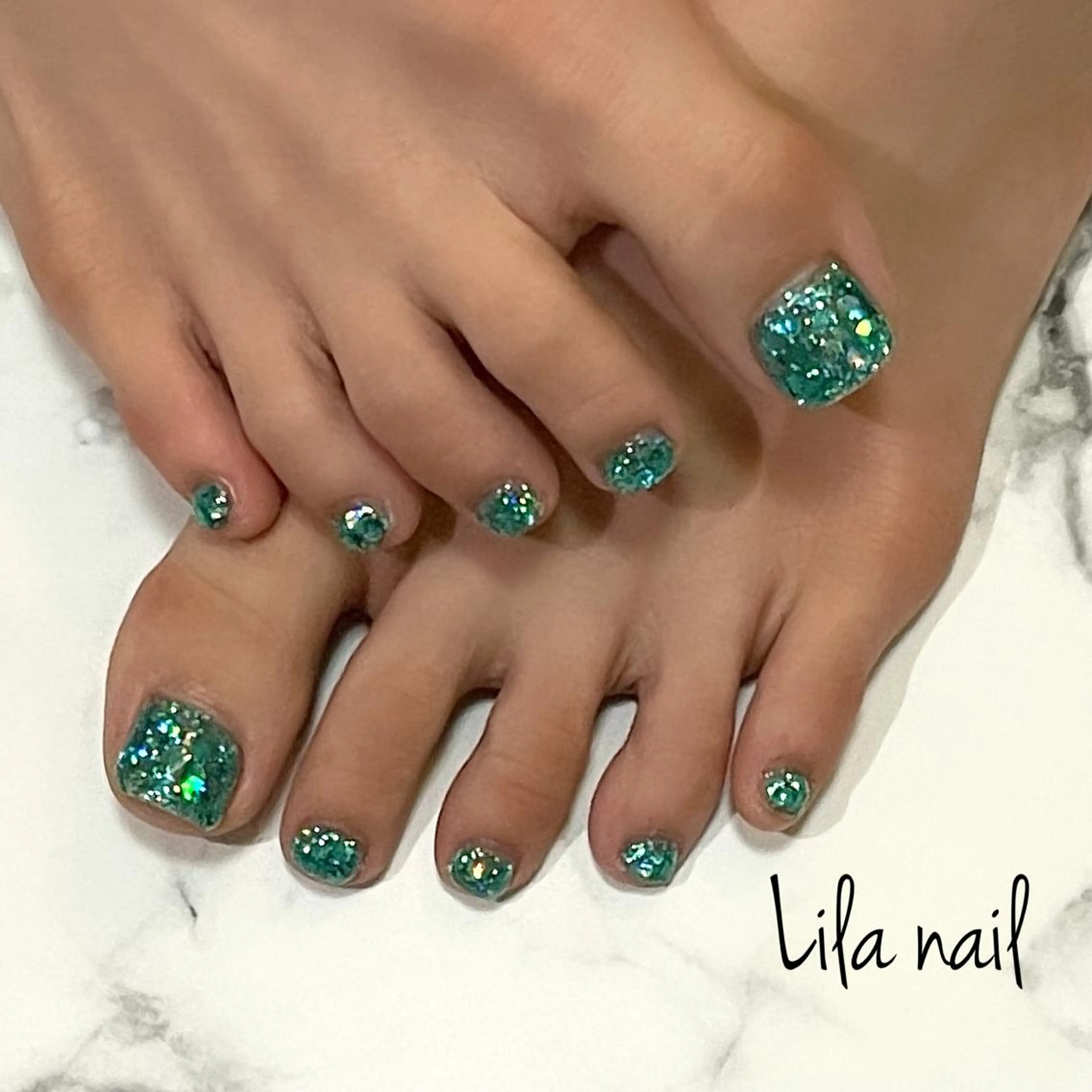ネイル フットネイル Lila nail. harukaのネイルデザイン