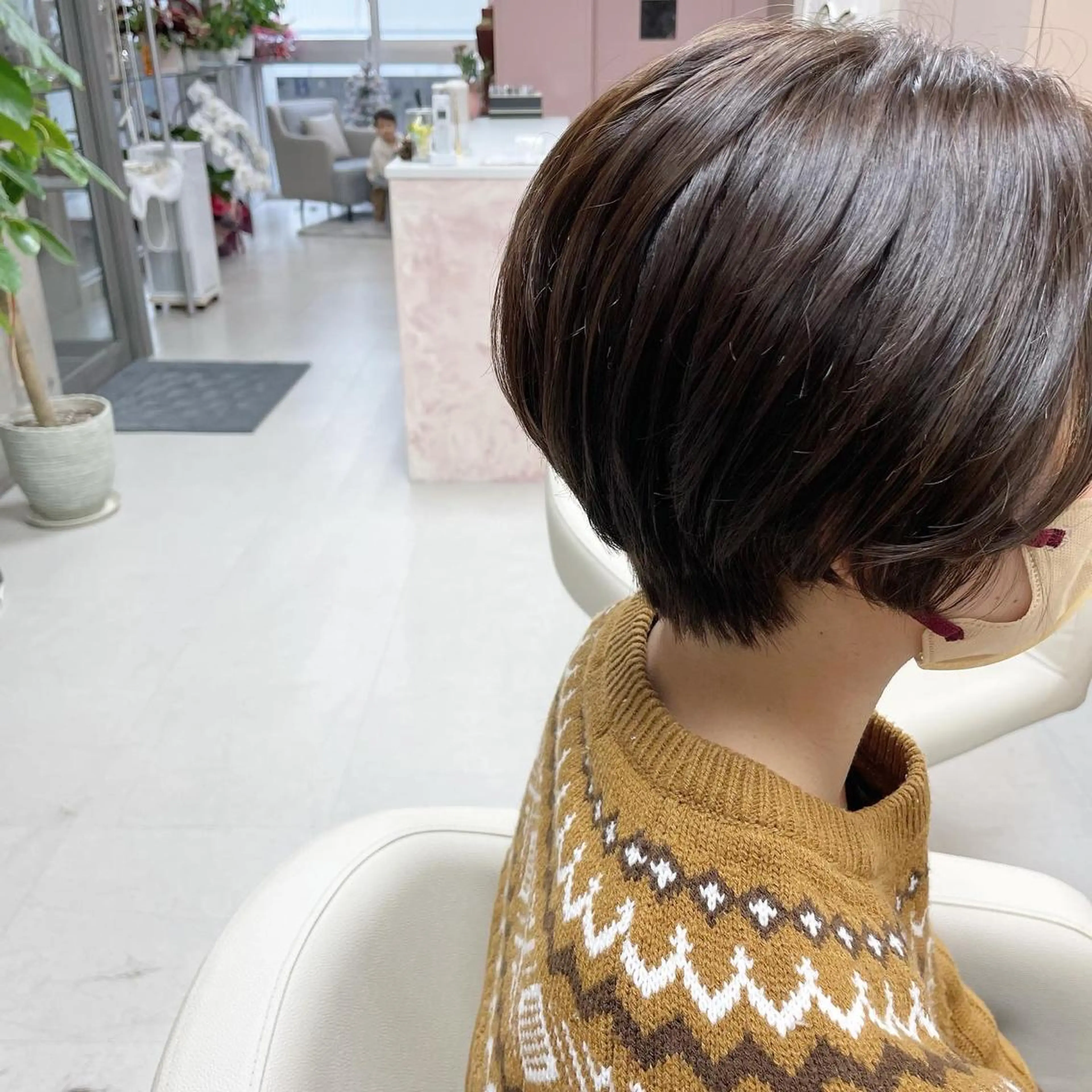 ショート カラー カット ヘアカラー 坂本 沙也加のヘアスタイル