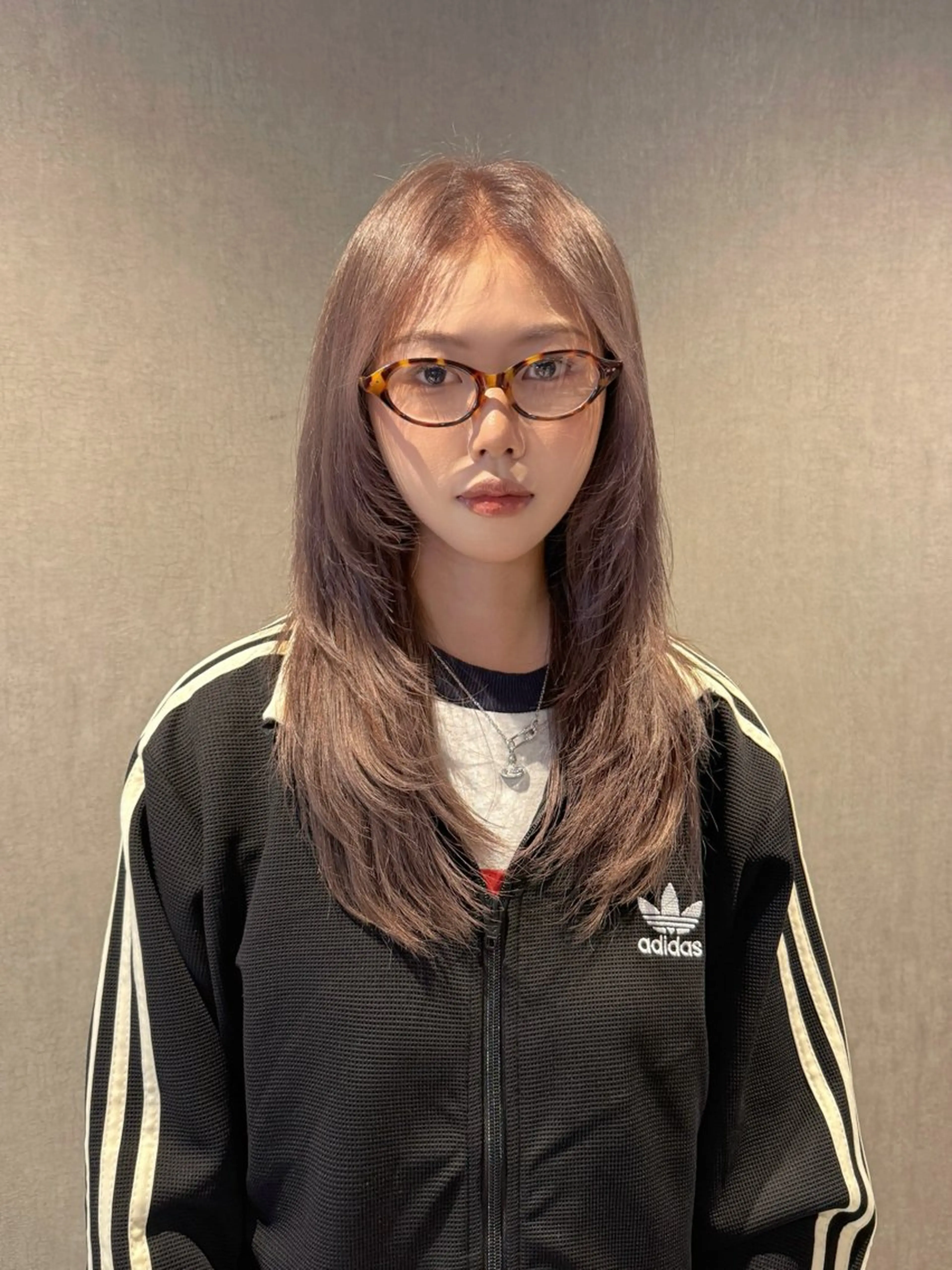 ロング ハイトーンカラー 縮毛矯正/ジャックのヘアスタイル