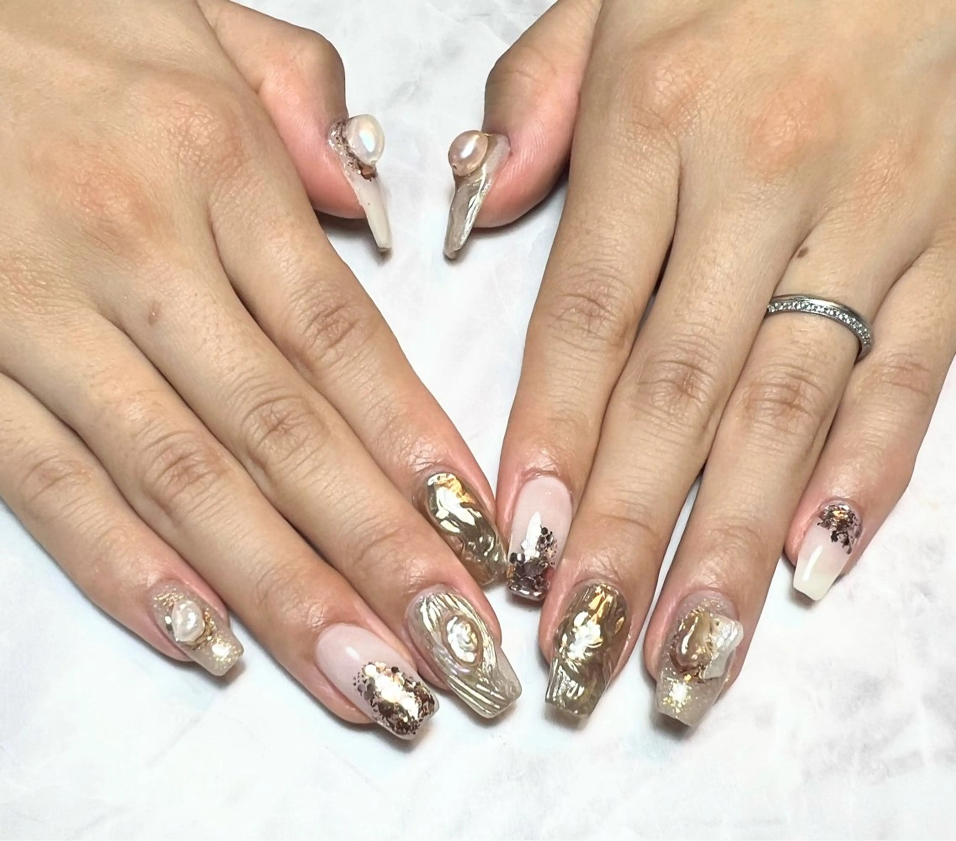 ネイル なんば7nail YUZUHAのネイルデザイン