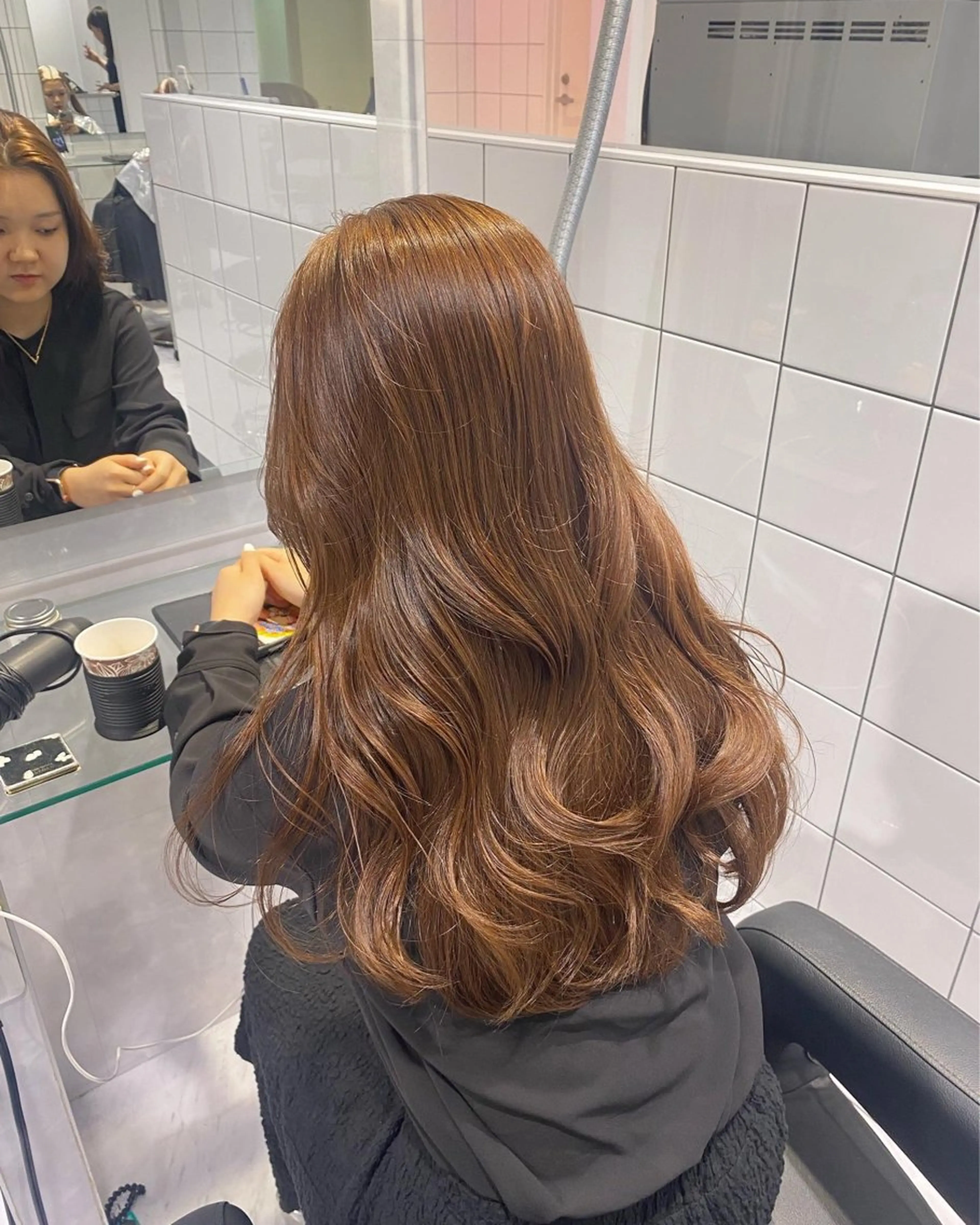 ロング カラー 表参道/透明感カラー /暗髪/ジュキヤのヘアスタイル