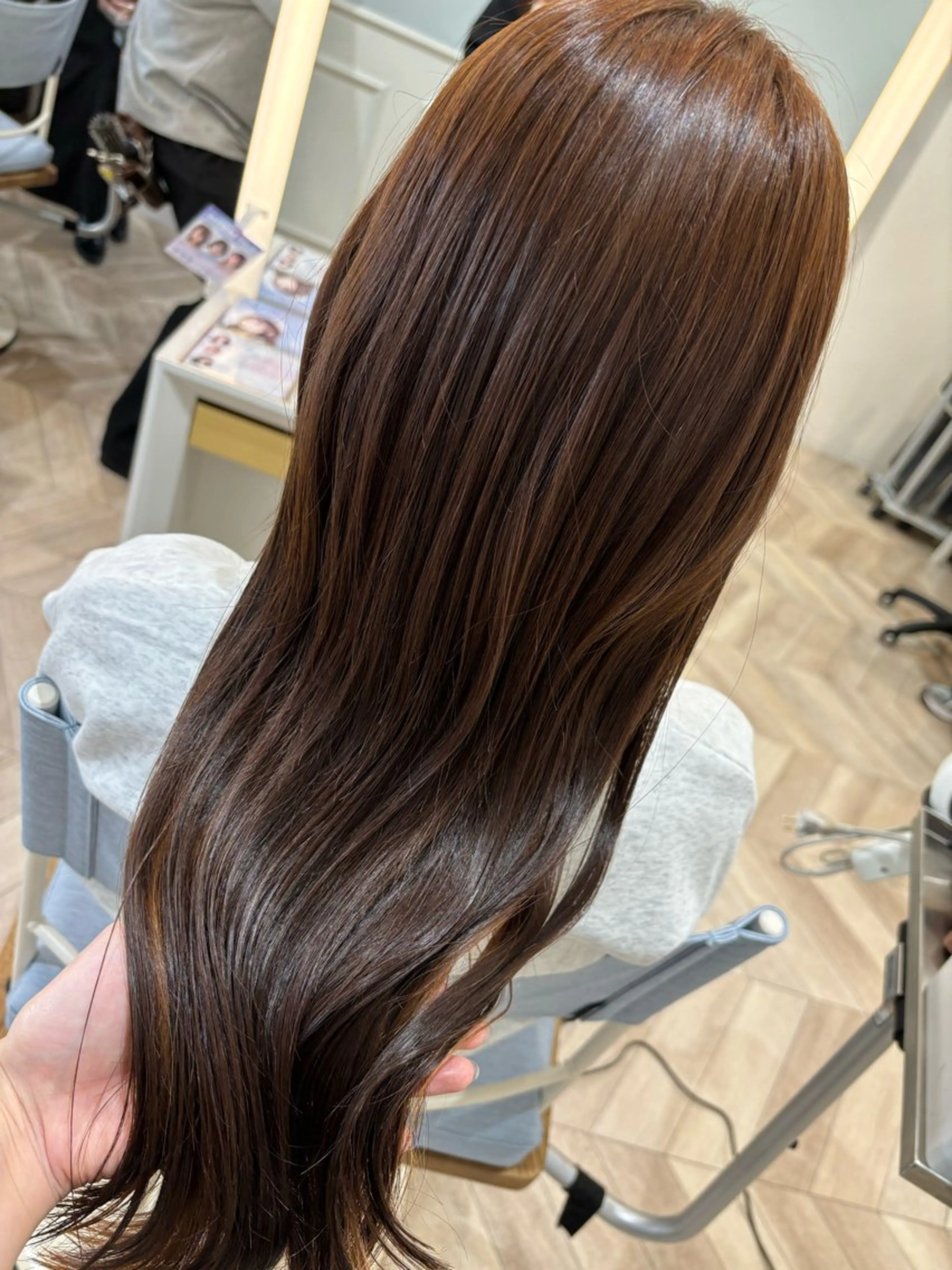 ロング カラー ヘアカラー 💐レイヤー/透明感 カラー💐智口彩香のヘアスタイル