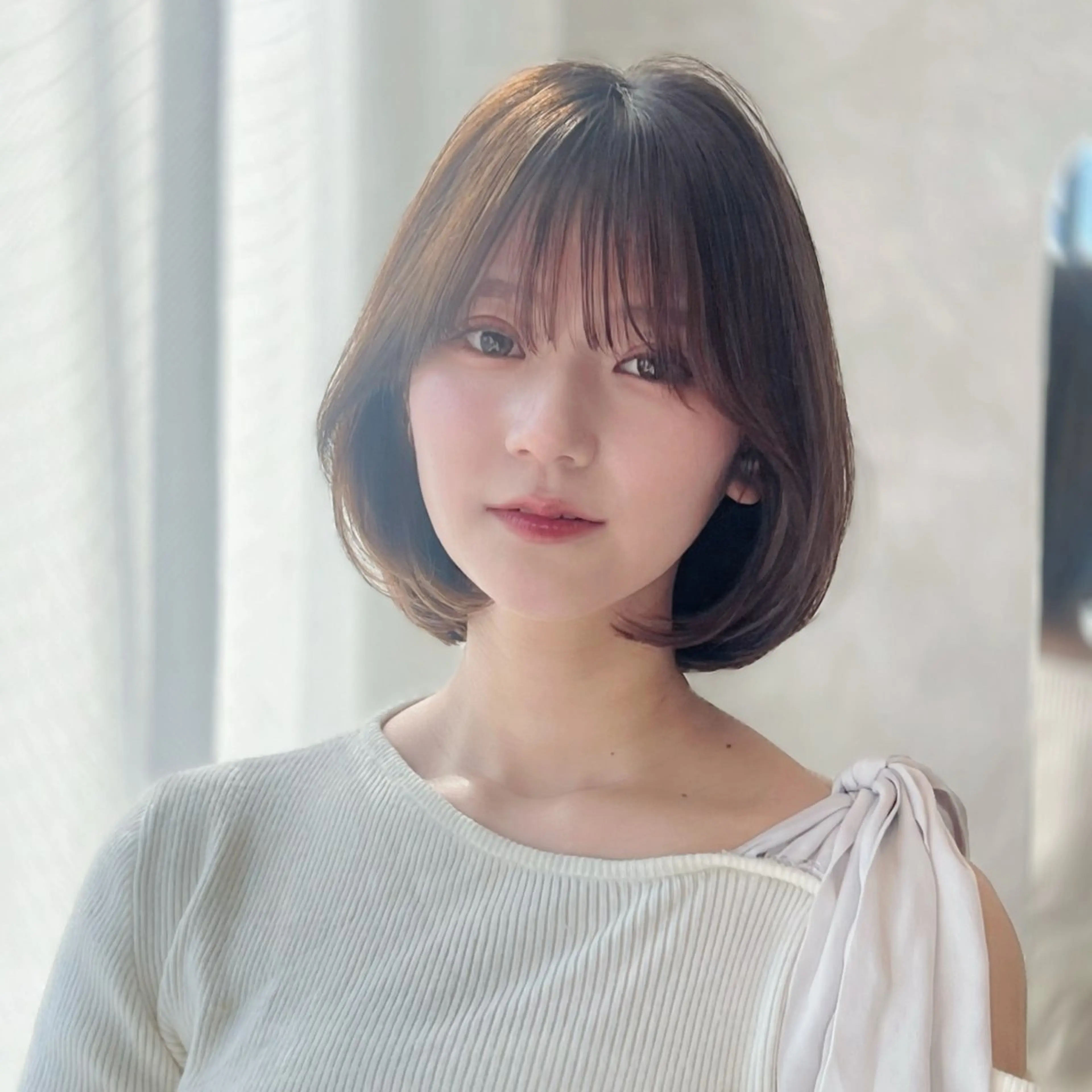 ショート ボブ カット トリートメント Omnis所属・山中 欧輔のヘアスタイル