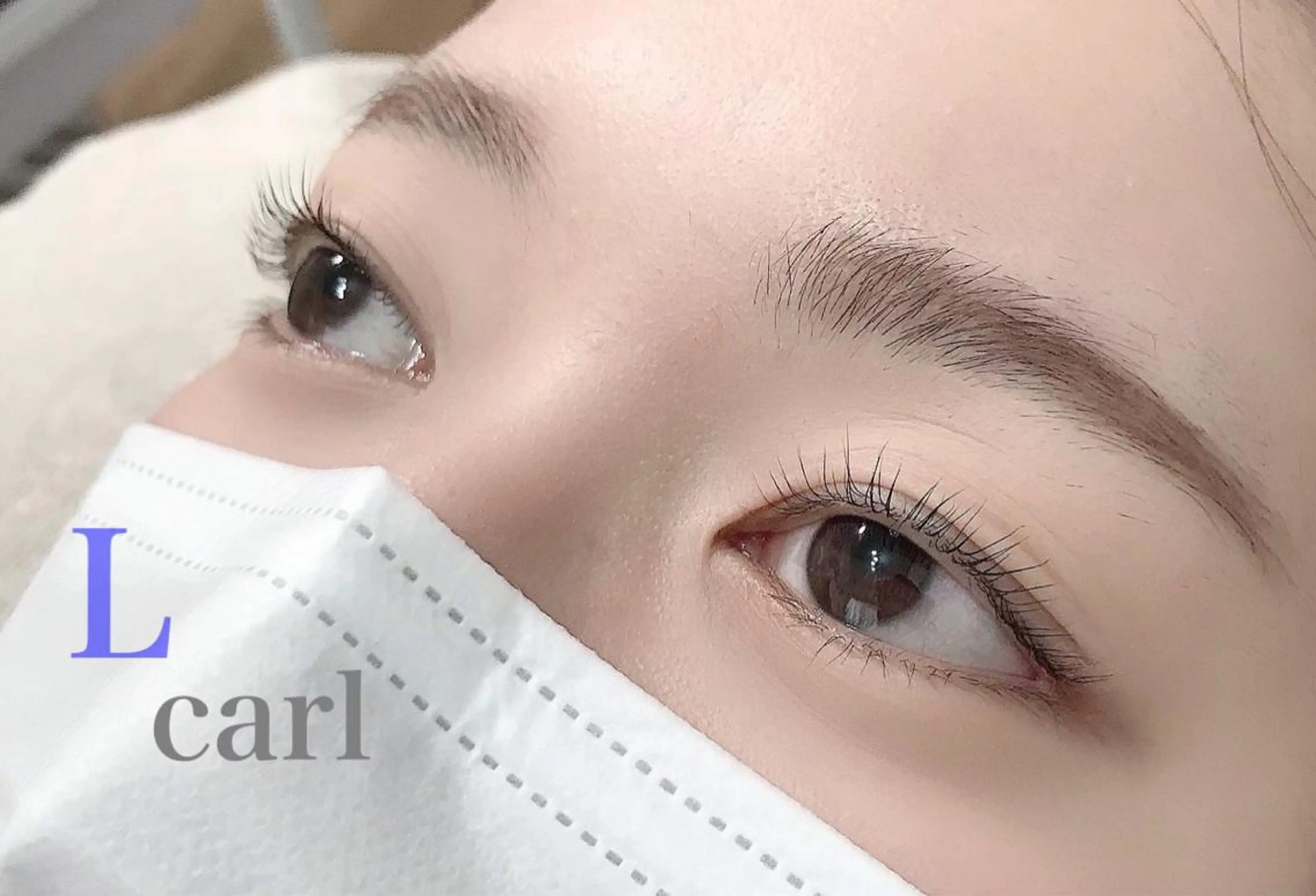 マツエク・マツパ Cカール Lカール パリジェンヌラッシュリフト 一重×まつ毛パーマ eyelash presh yukaのマツエク・マツパデザイン