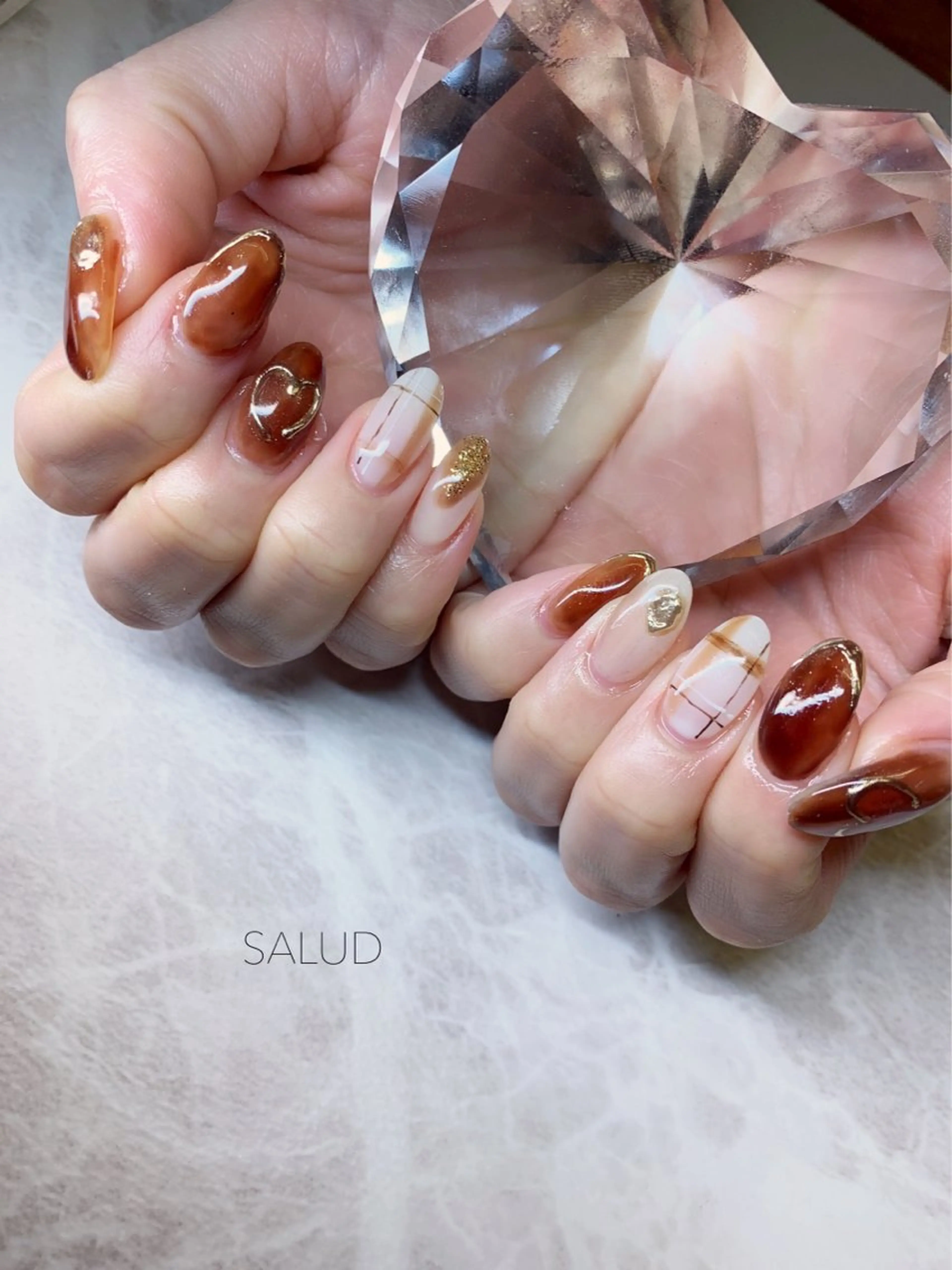 ネイル ハンドネイル Nail Salon SALUDのネイルデザイン