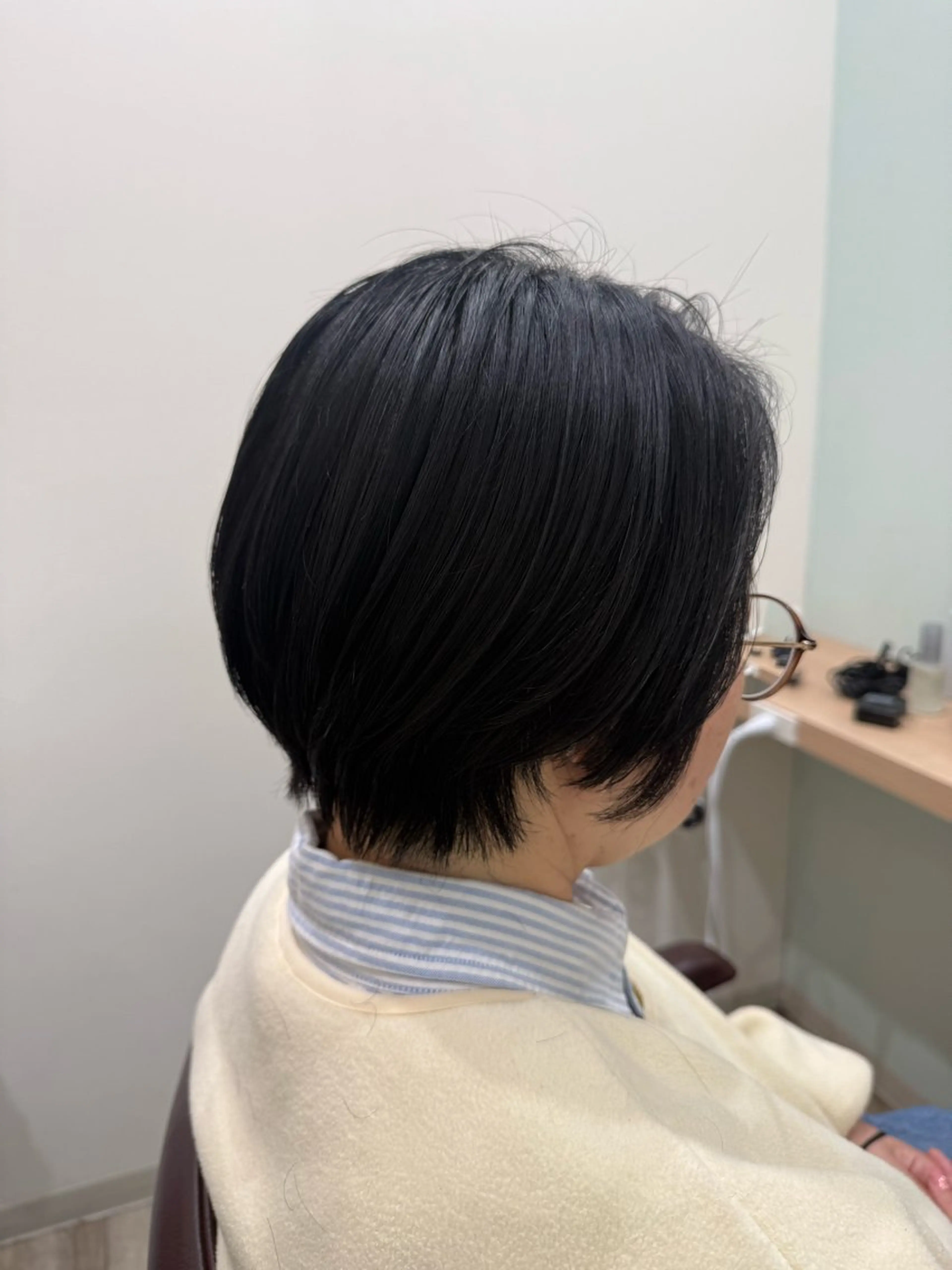 ショート くびれヘア ショートヘア カット 伊藤 優里のヘアスタイル