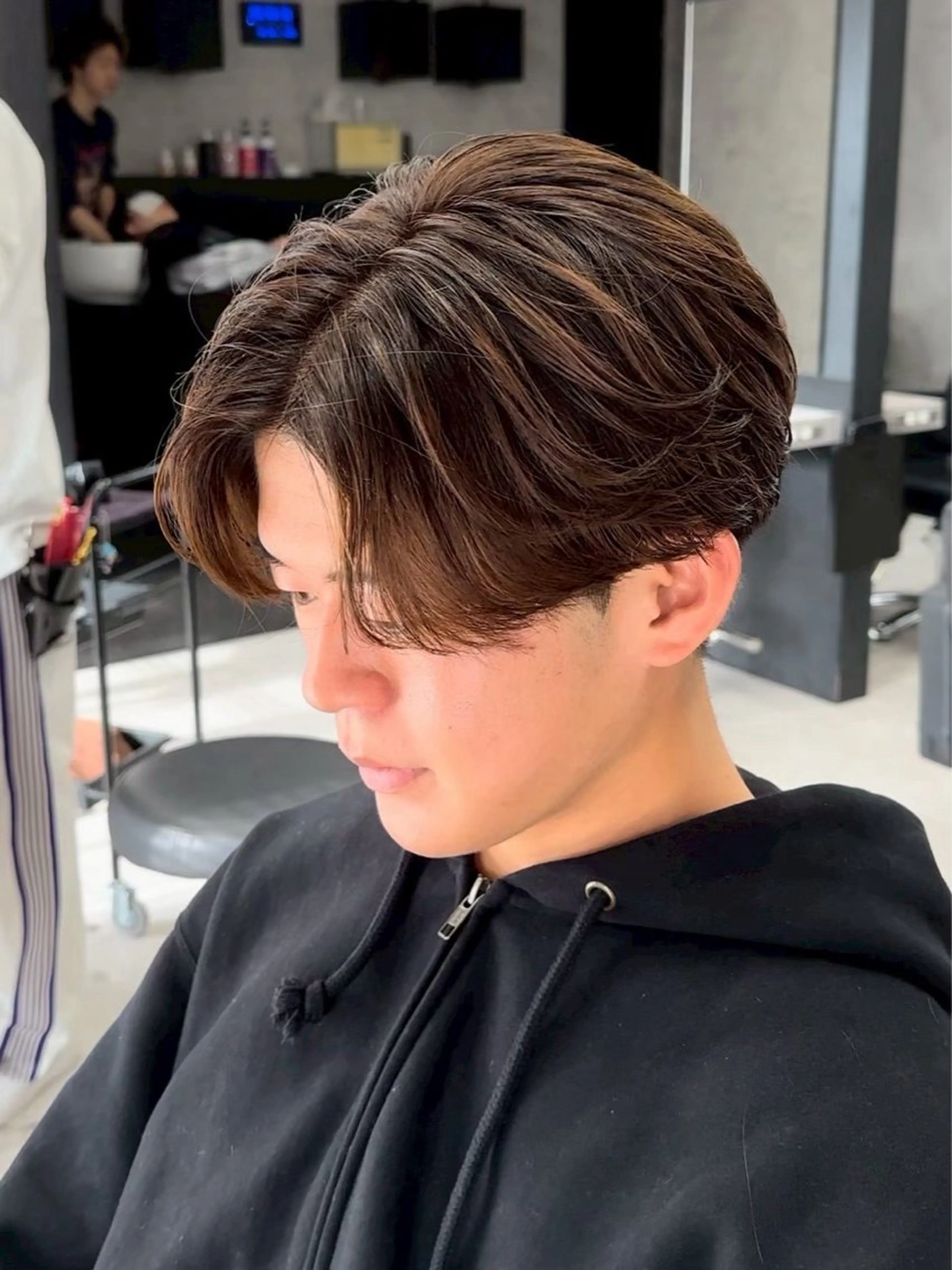 🇪🇸5月限定クーポン🇪🇸メンズカット＋ニュアンスパーマ＋ヘアセットの写真