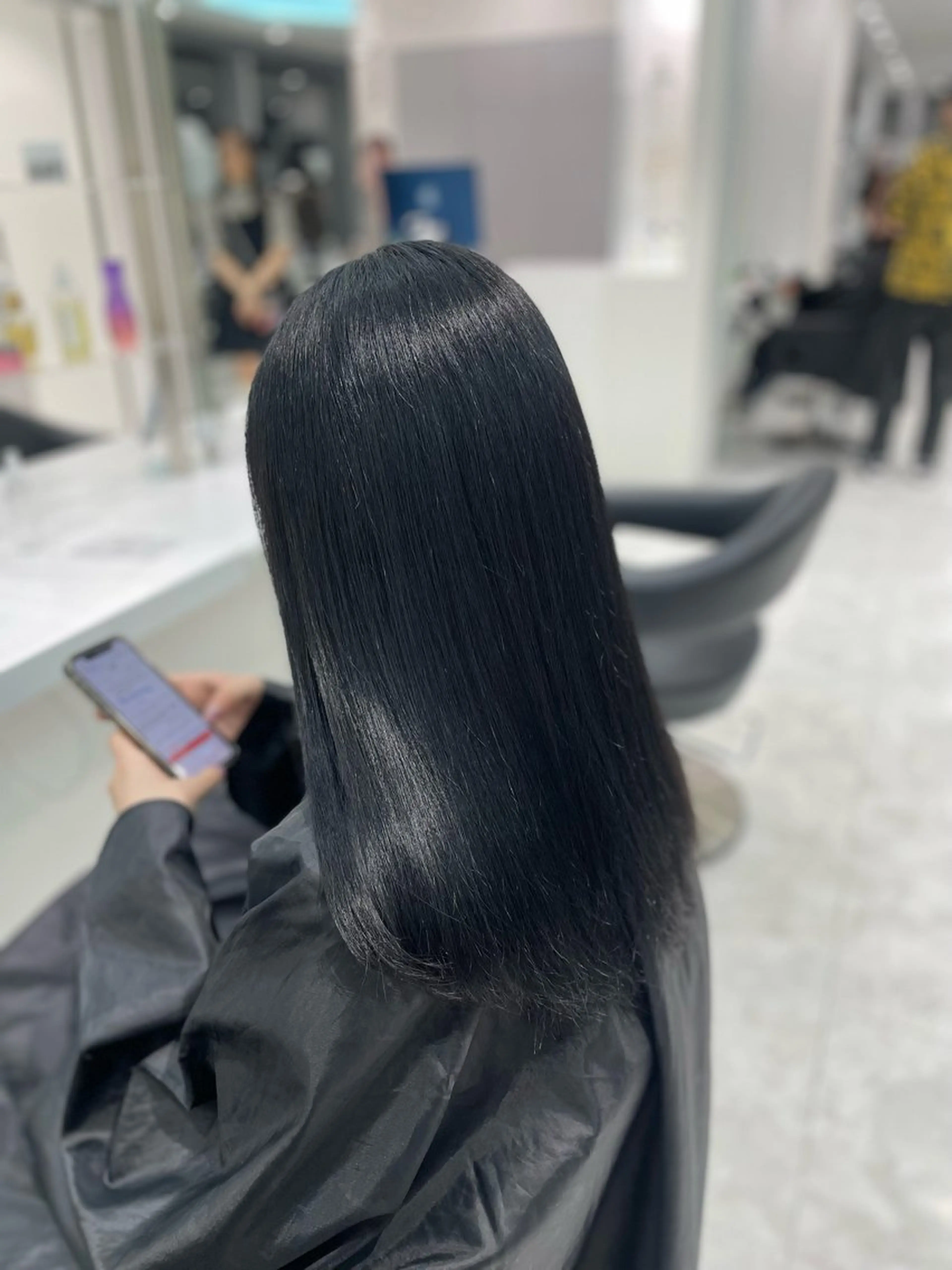 セミロング カラー ヘアカラー トリートメント 🌿透明感赤み消し Keishin🌿のヘアスタイル