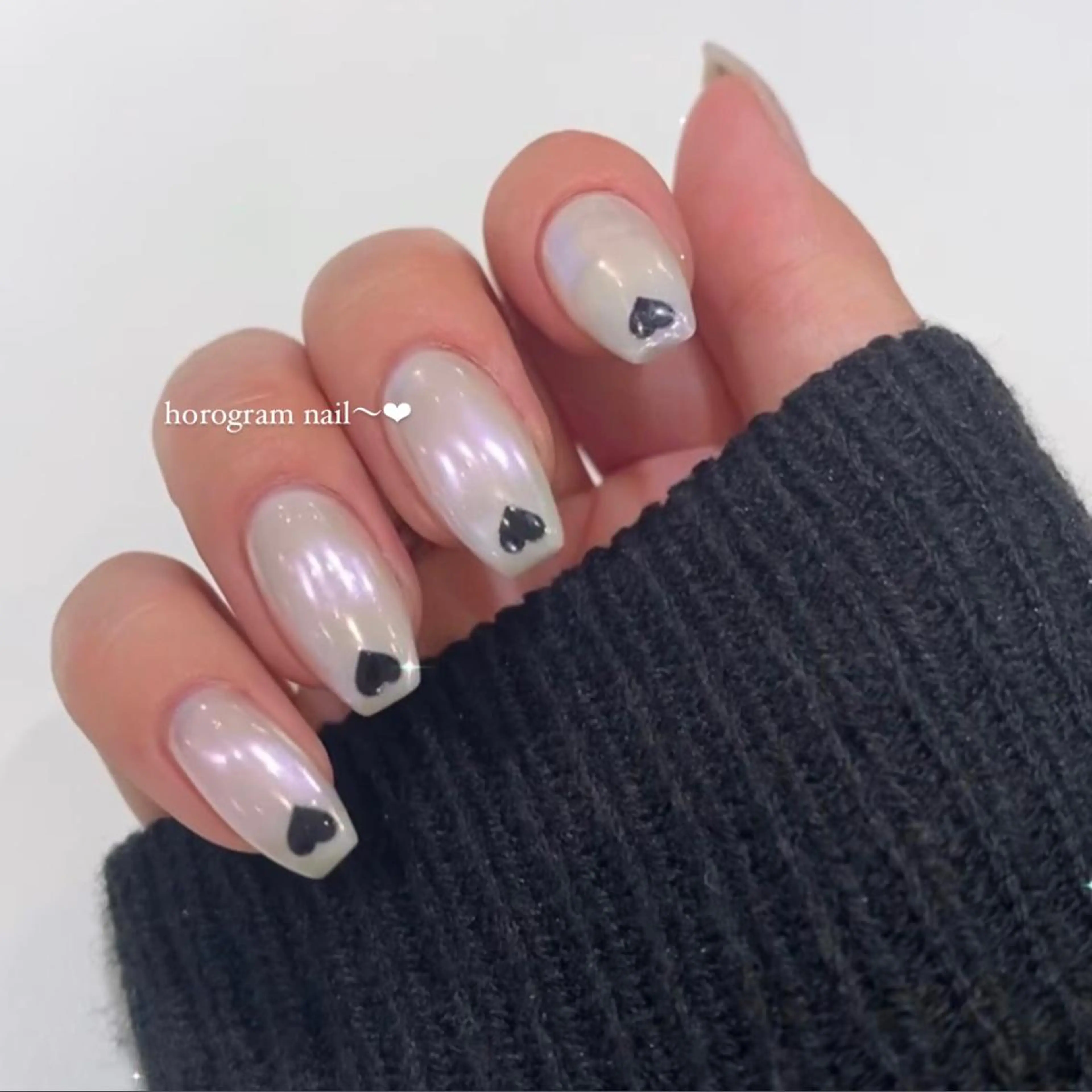 ネイル オーロラネイル ホログラムネイル シンプルネイル PLATINUM   DOLL【プラチナムドール】所属・ひろこ eyelist🎀のマツエク・マツパデザイン