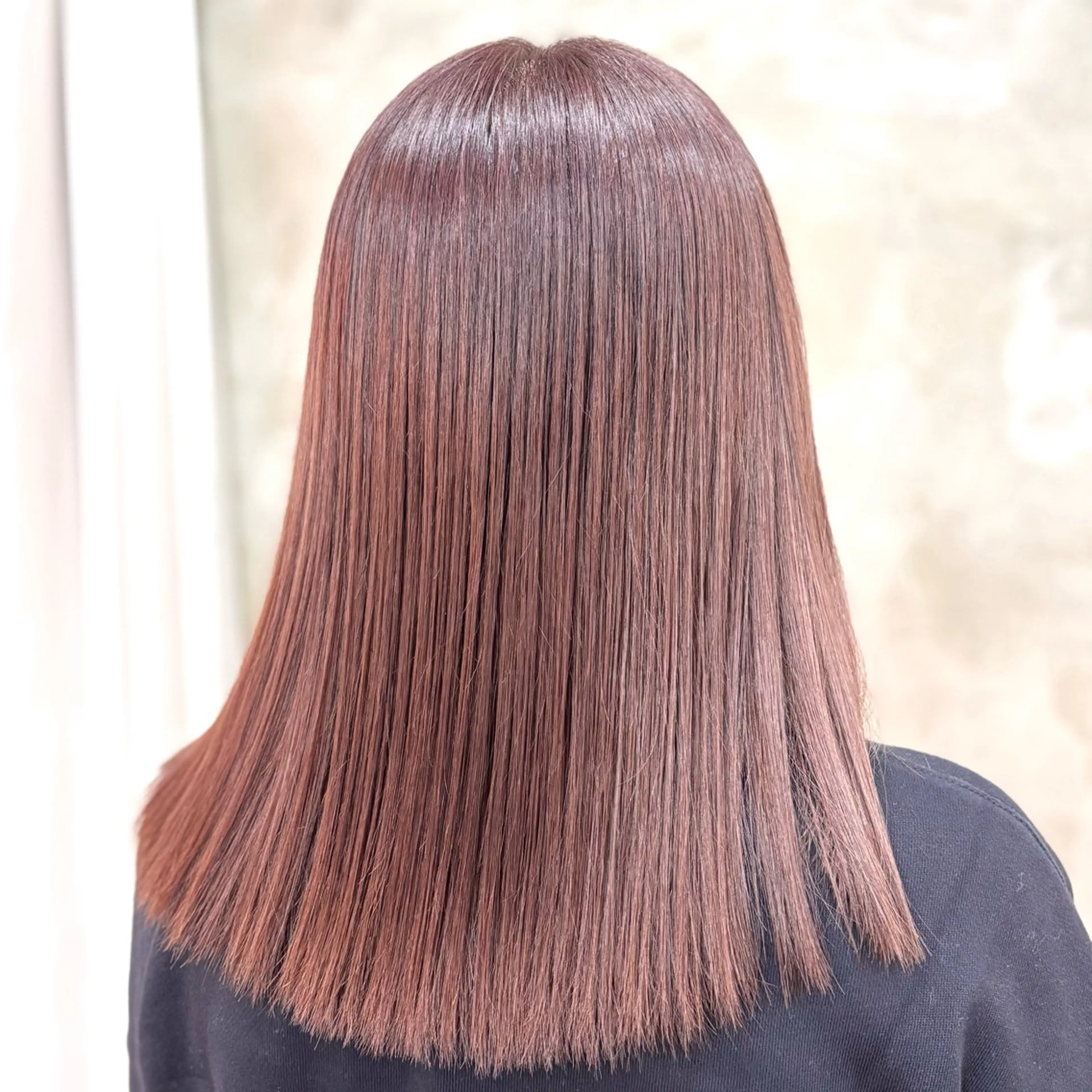 ミディアム パープルカラー 髪質改善 トリートメント ヘッドスパ 美容室eTONe仙台駅前所属・艶髪‎カラー🤍 RIKAのヘアスタイル