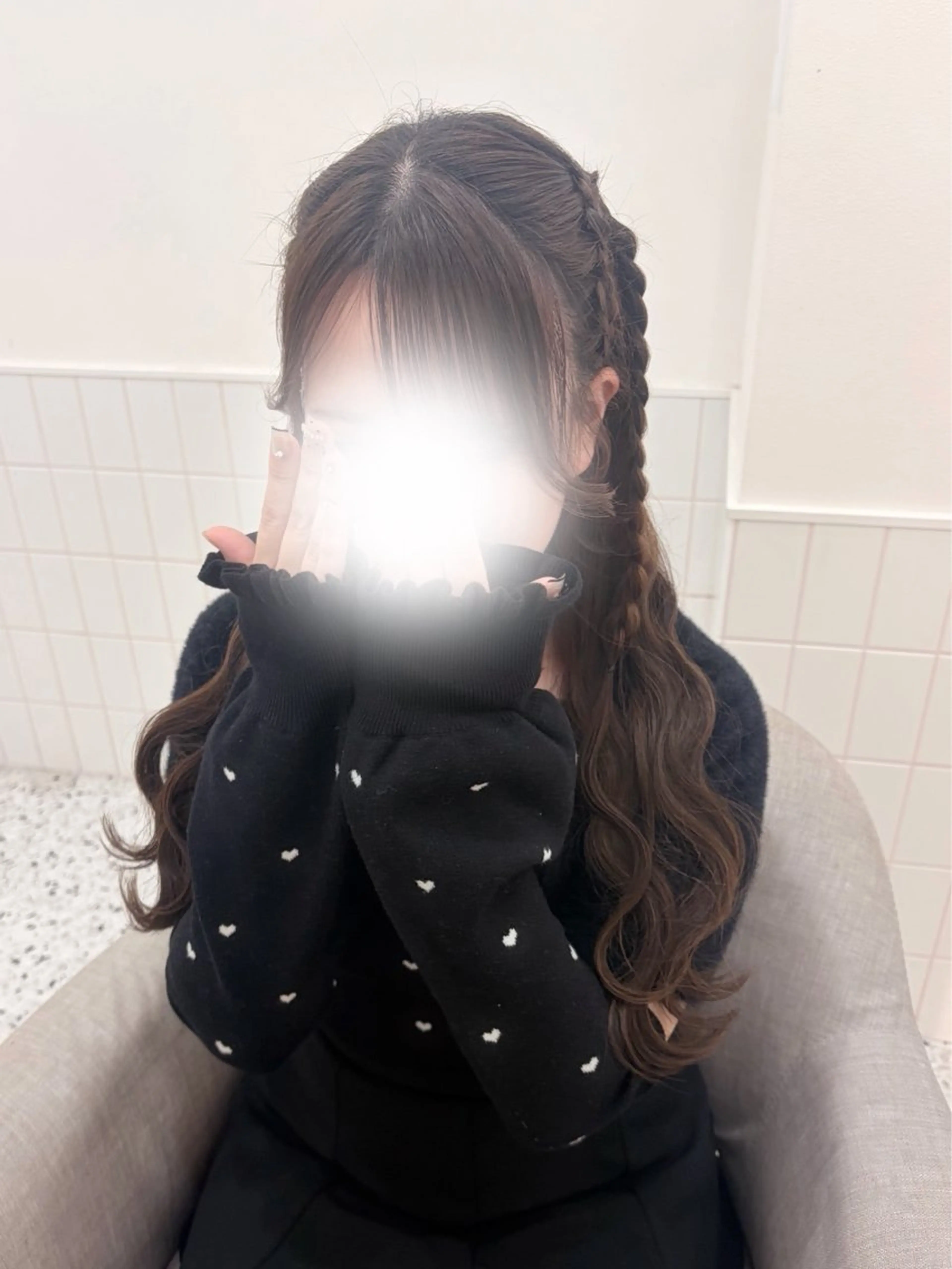 ロング ヘアセット 木村 しずかのヘアスタイル