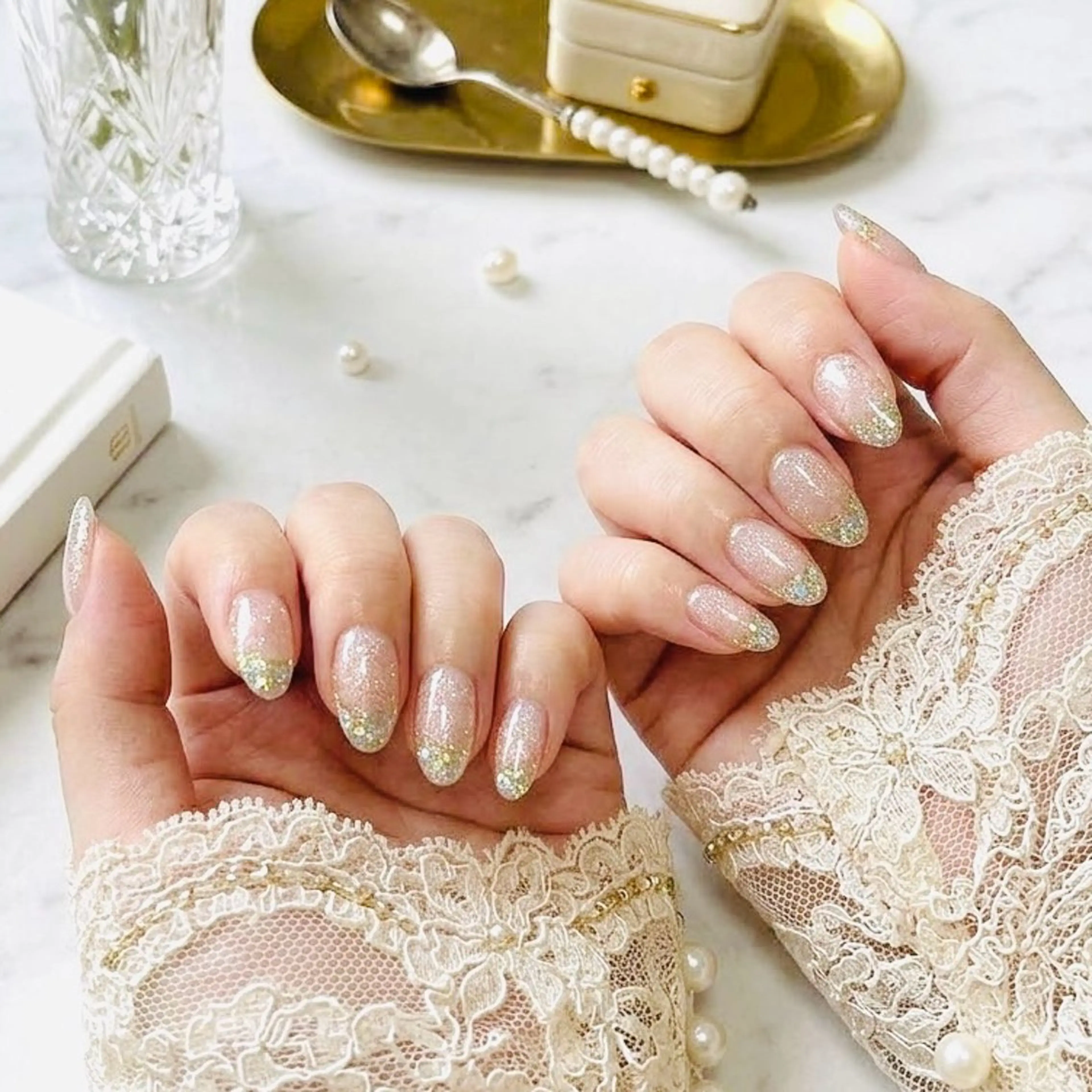 ミディアム ハンドネイル Nail Salon midnightのネイルデザイン