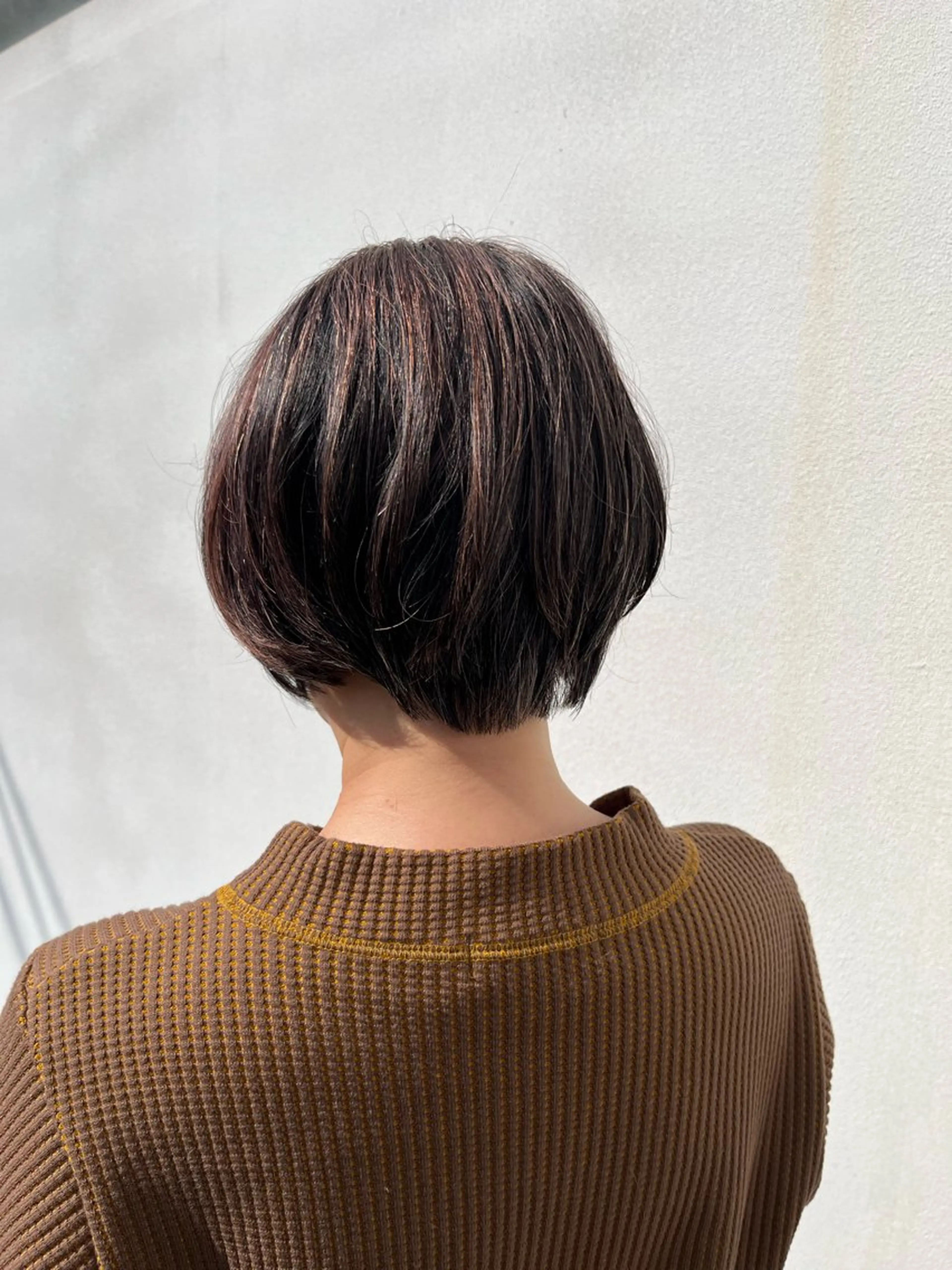 ショート 丸みショート ショートヘア 松岡 アユミ  berryのマツエク・マツパデザイン