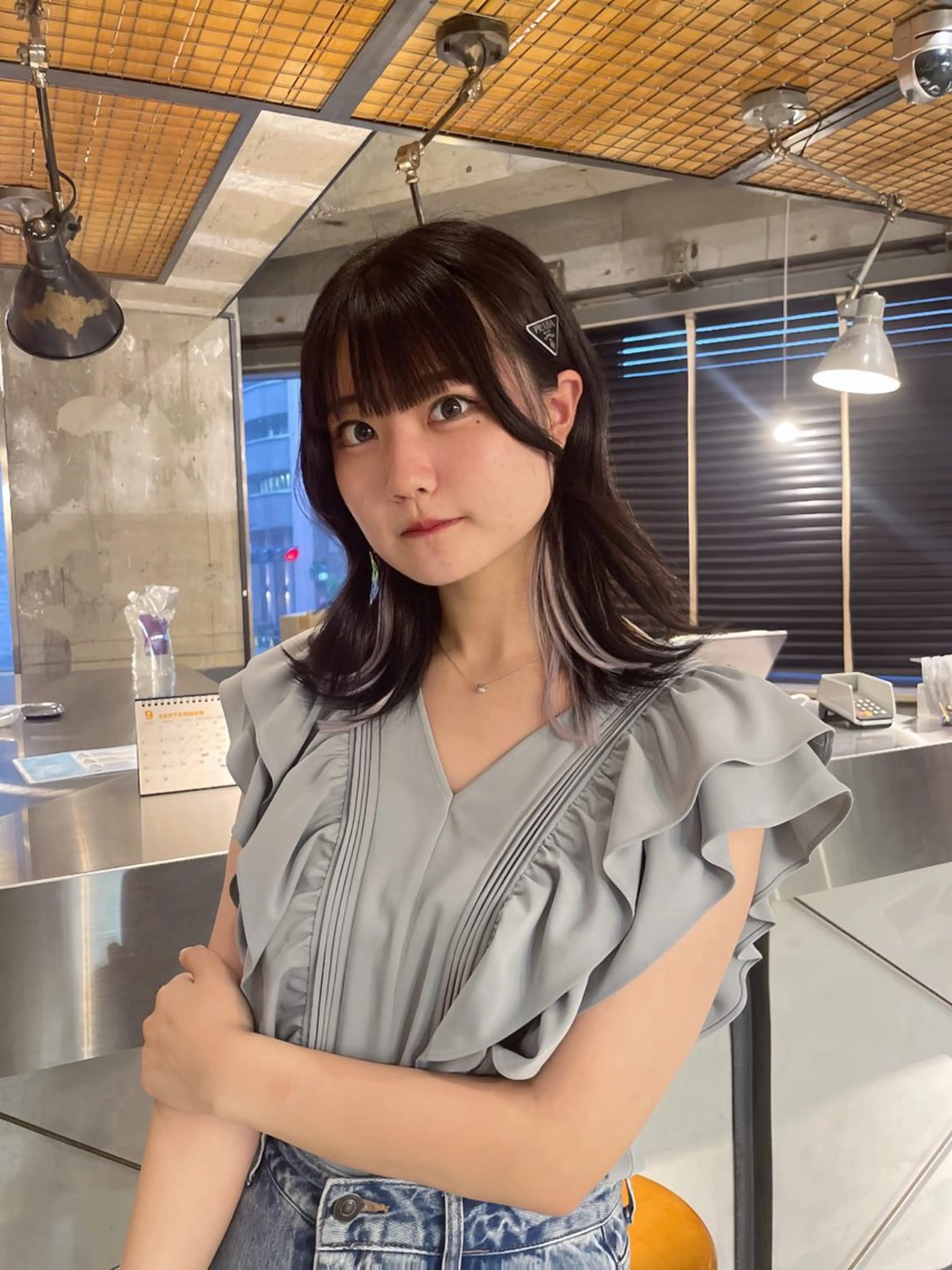 ショート カラー エクステ エクステ 海外レイヤー /NAGISAのヘアスタイル