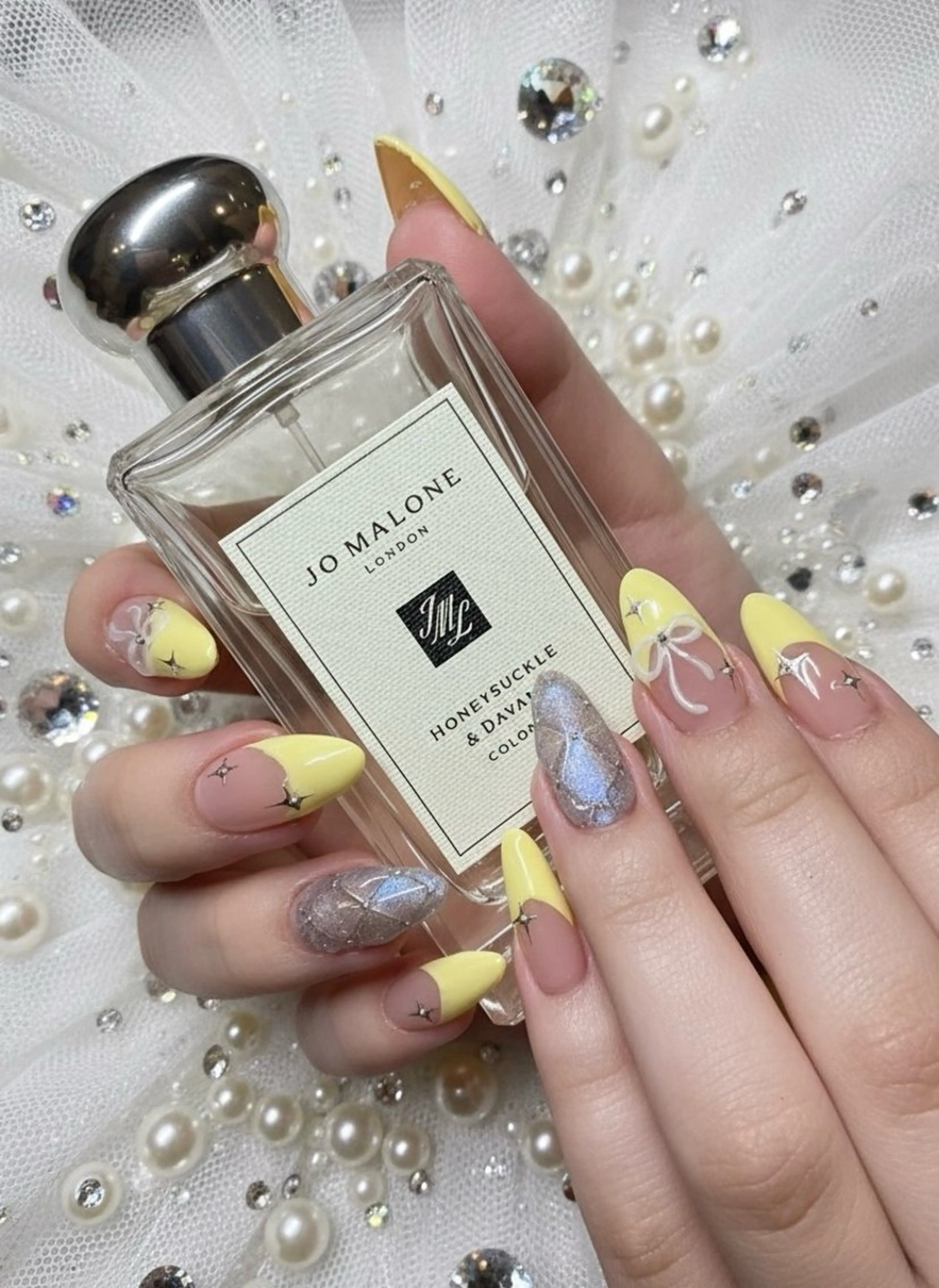 ネイル フレンチネイル 黄色 TUNEHA堂 (チュネハドウ)のネイルデザイン