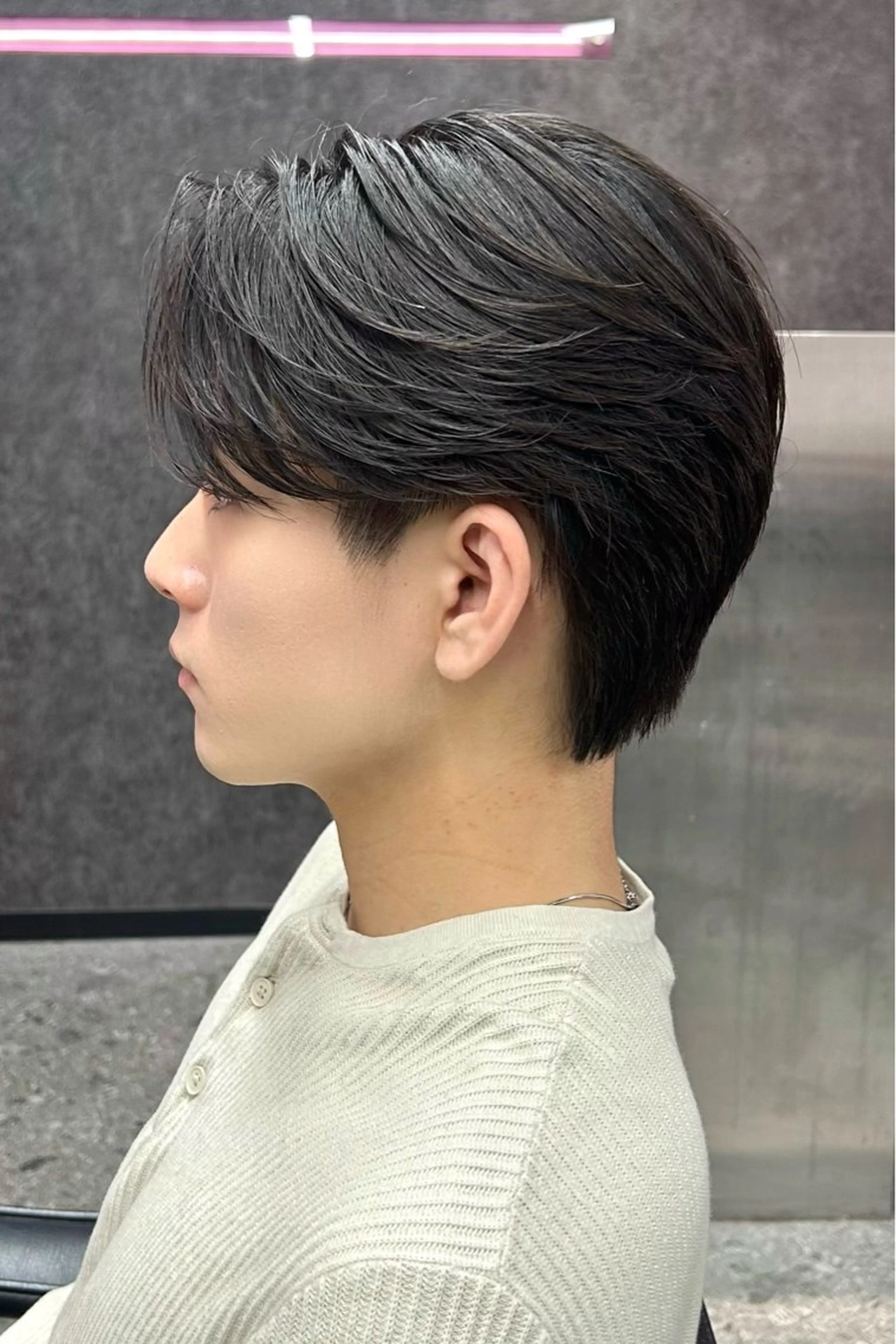 ショート カラー メンズ カット ヘアセット メンズスタイリスト 前田雄輝のヘアスタイル