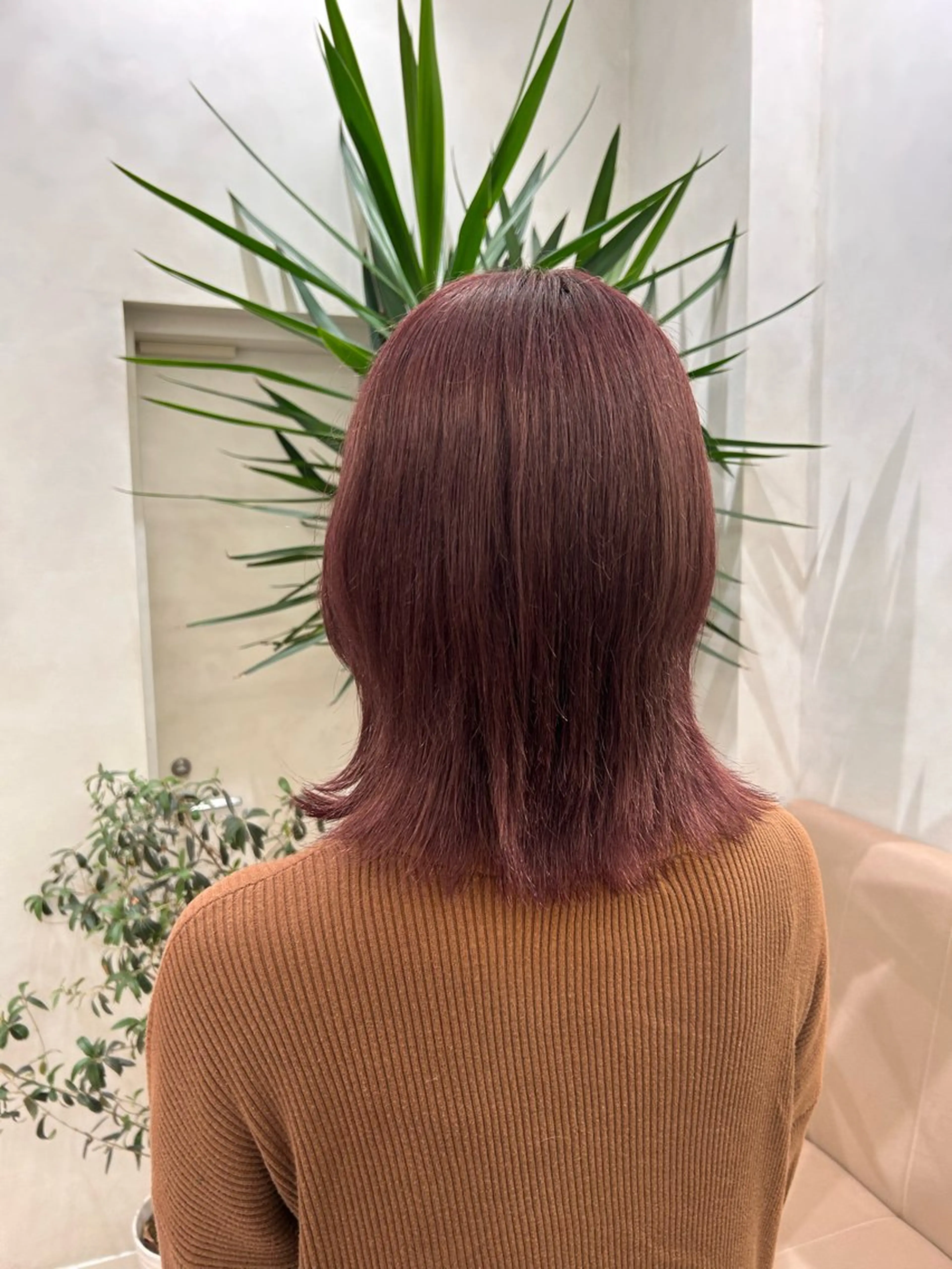 ミディアム ヘアカラー トリートメント 艶カラー🌟 kanonのヘアスタイル